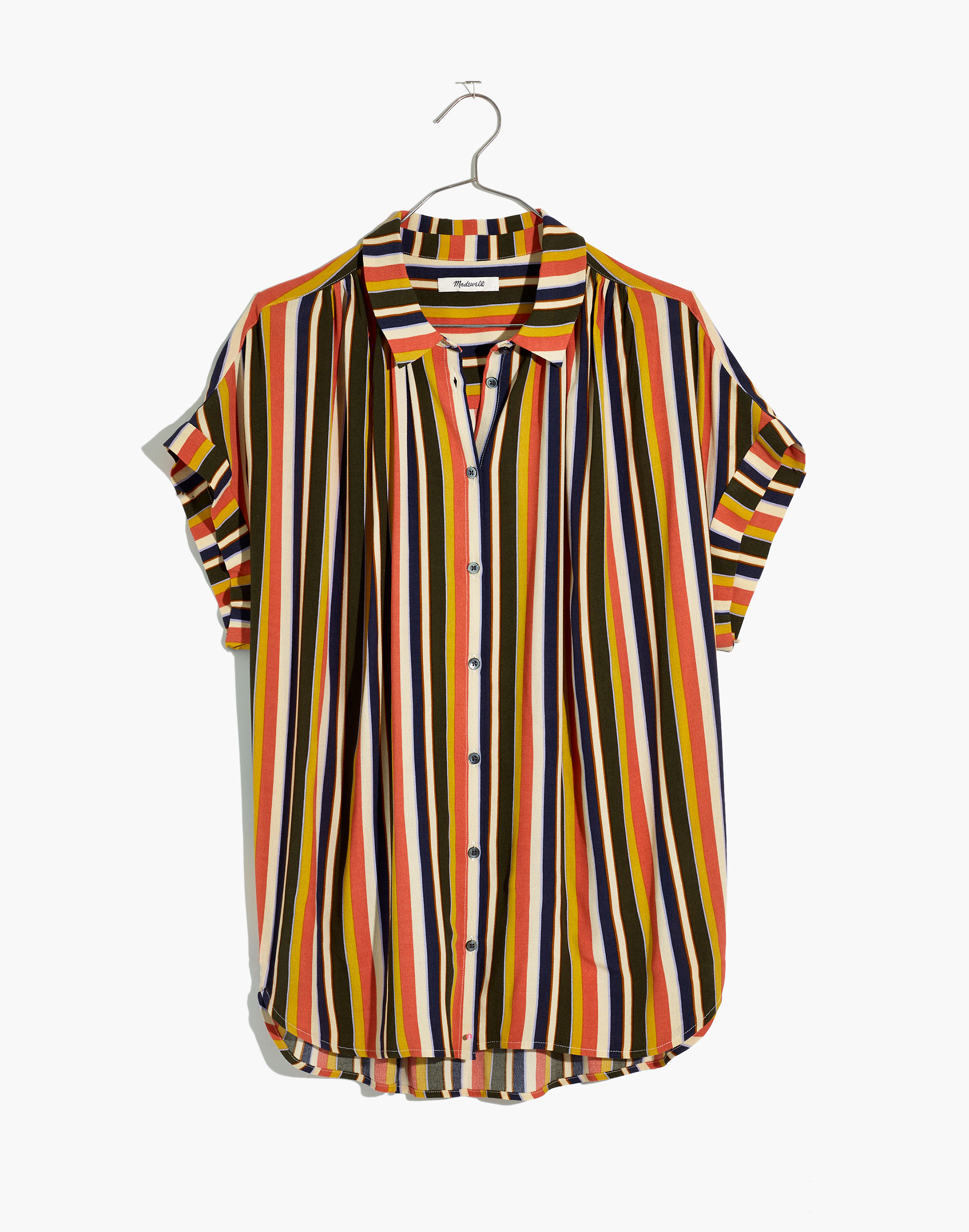 Central Drapey Shirt in Halton Stripe