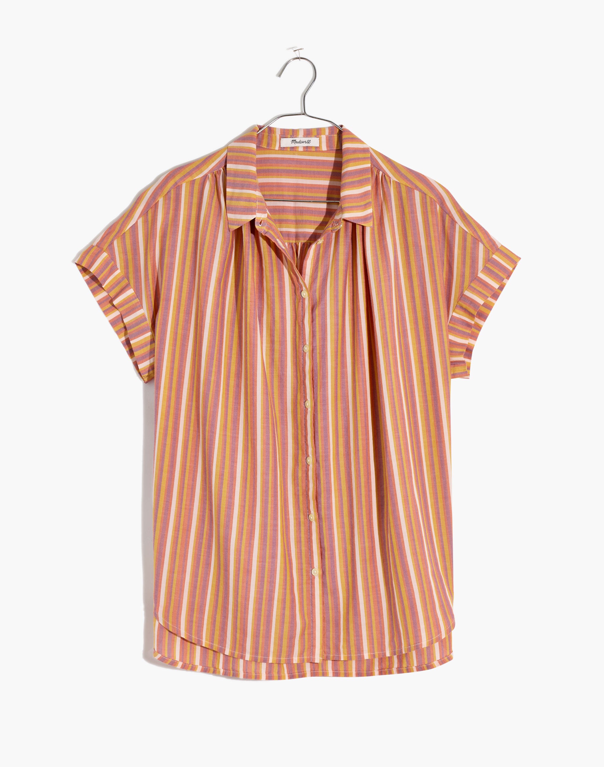 Central Shirt in Rainbow Stripe