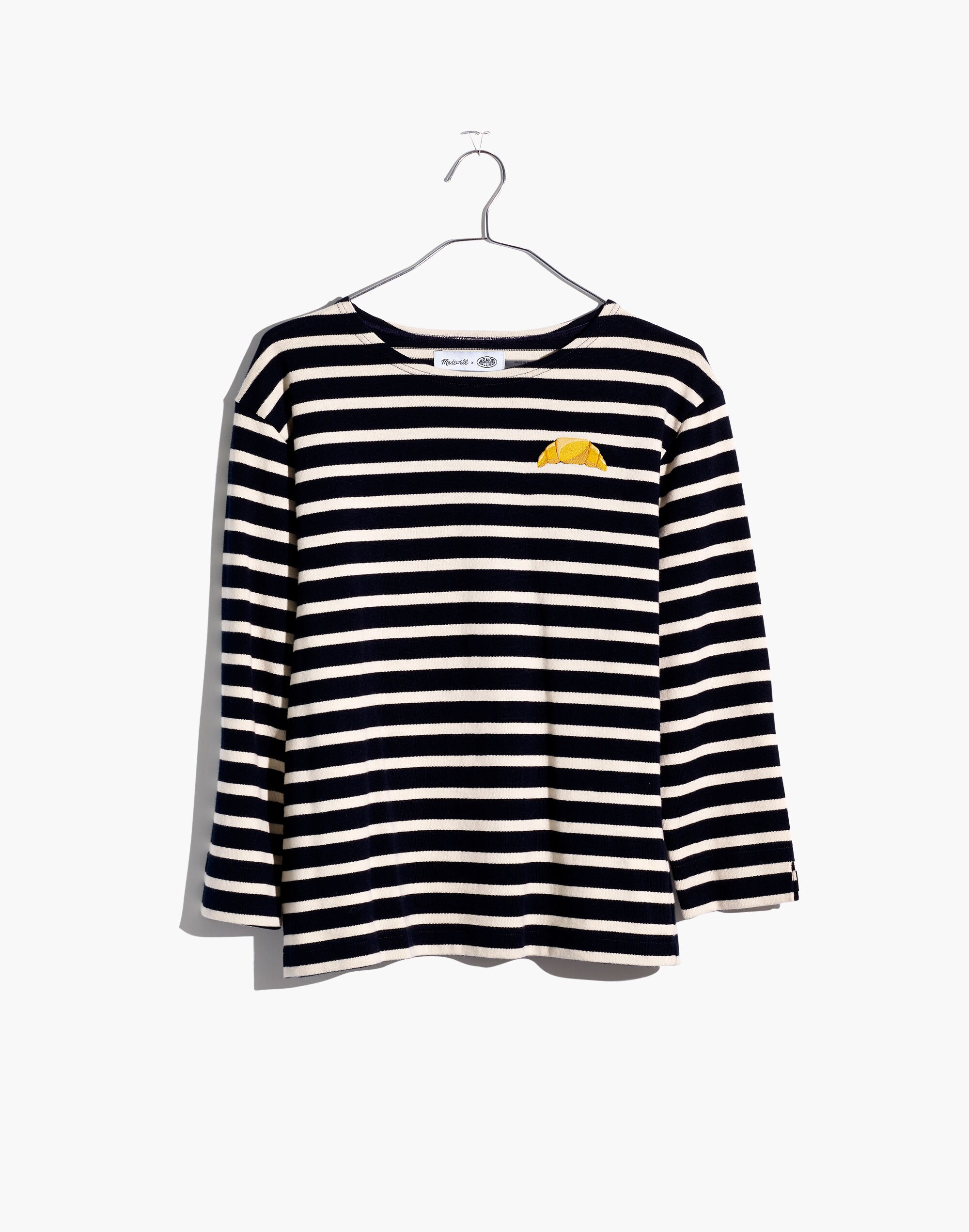 Madewell x Armor-Lux&reg; Croissant Striped Passarelle Tee