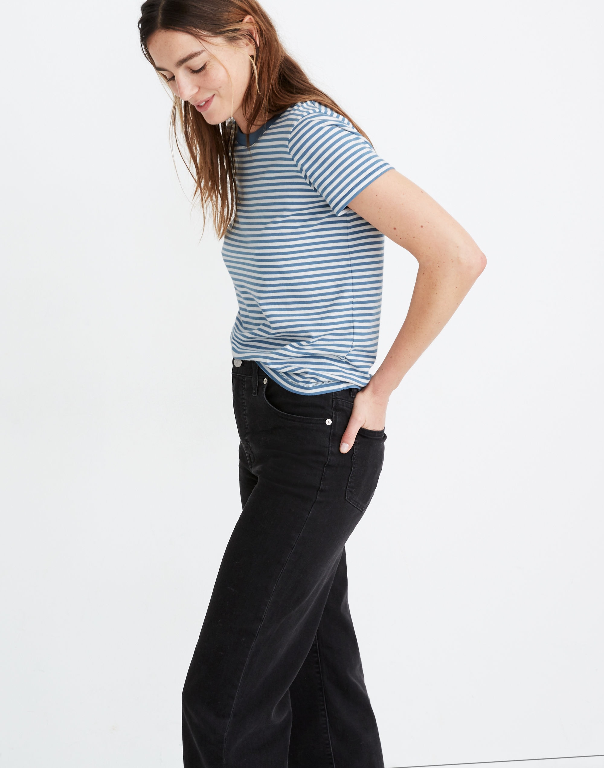 Northside Vintage Tee in Ithaca Stripe