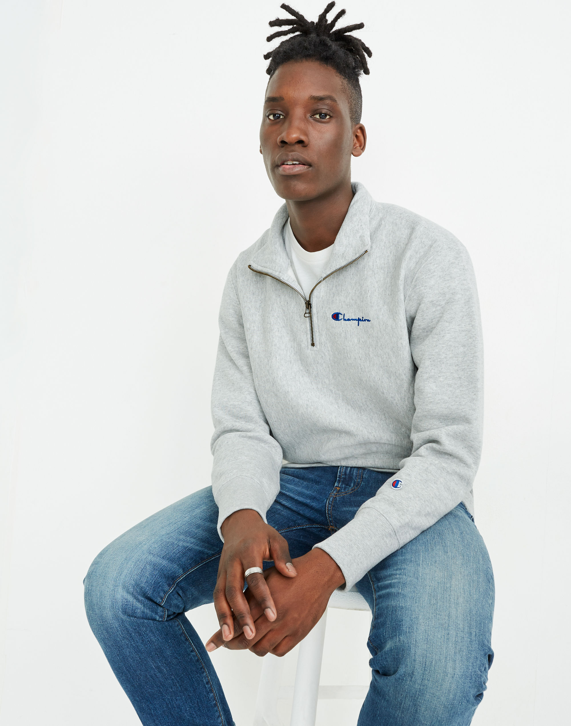 Champion® Half-Zip Sweatshirt