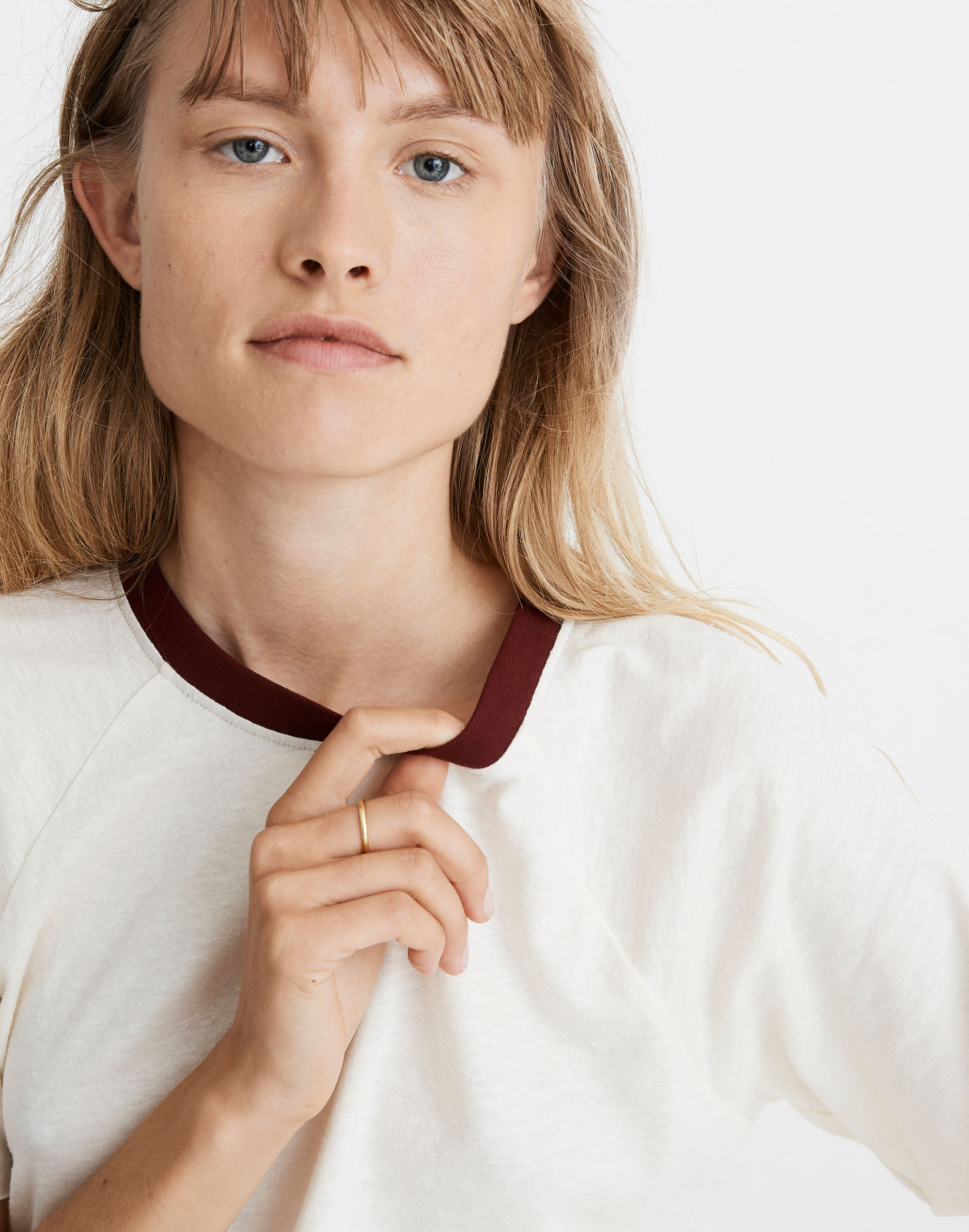 Rivet &amp; Thread Ringer Raglan Tee