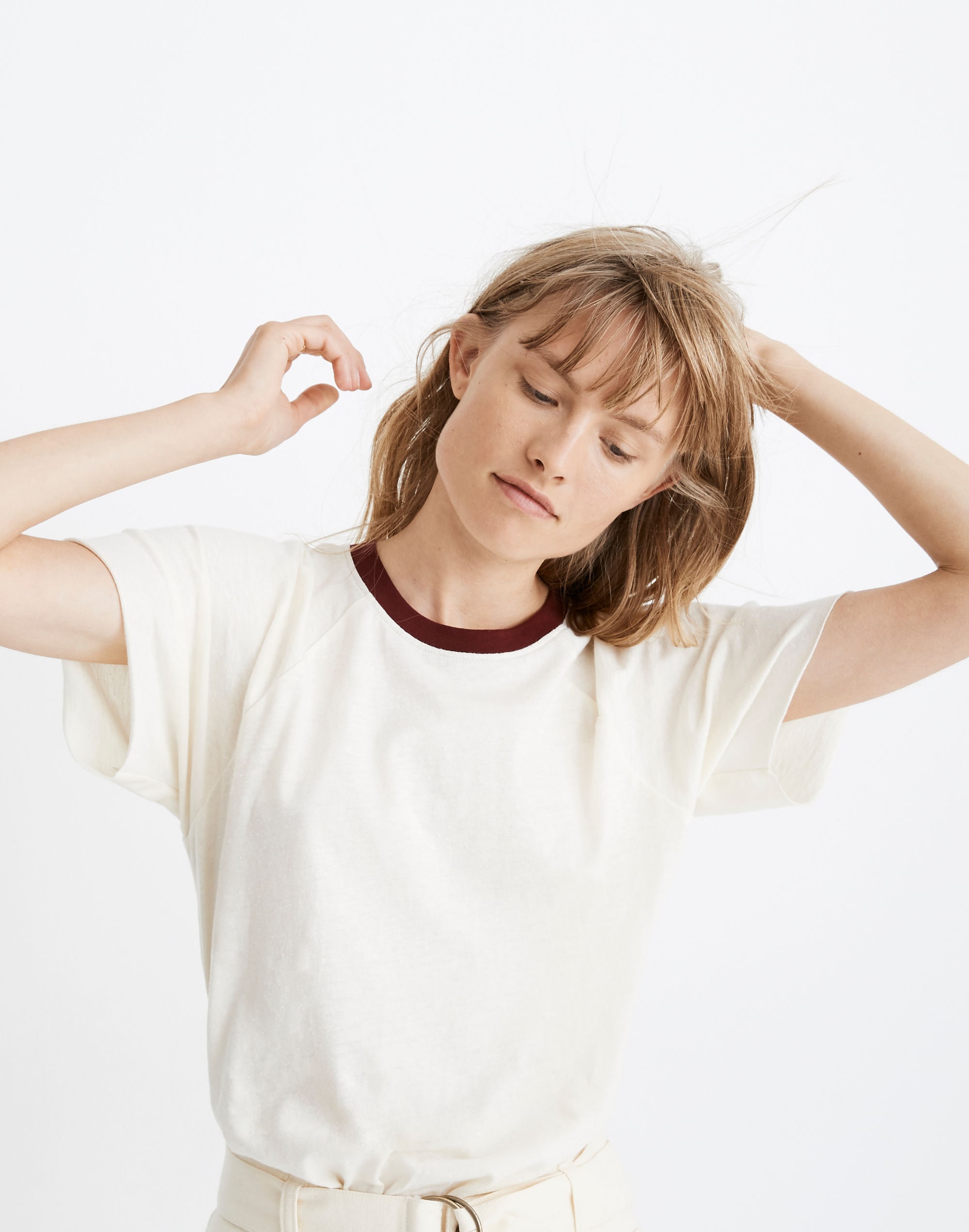 Rivet &amp; Thread Ringer Raglan Tee