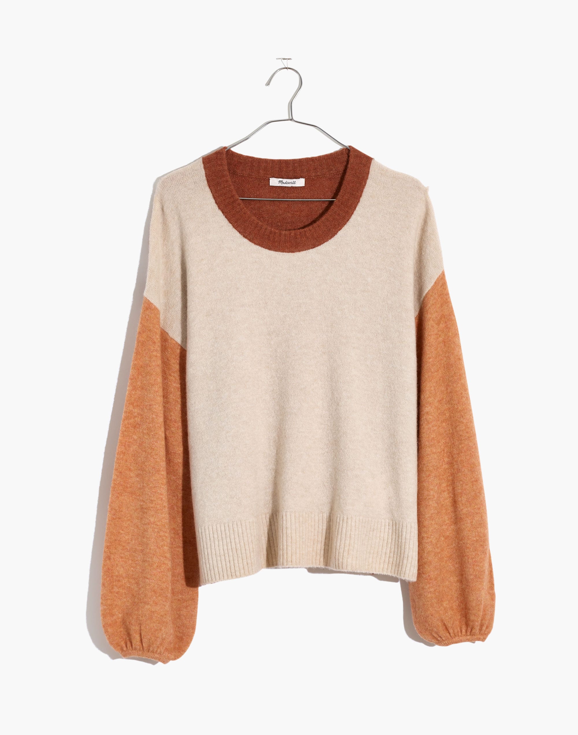 Colorblock Payton Pullover Sweater in Coziest Yarn