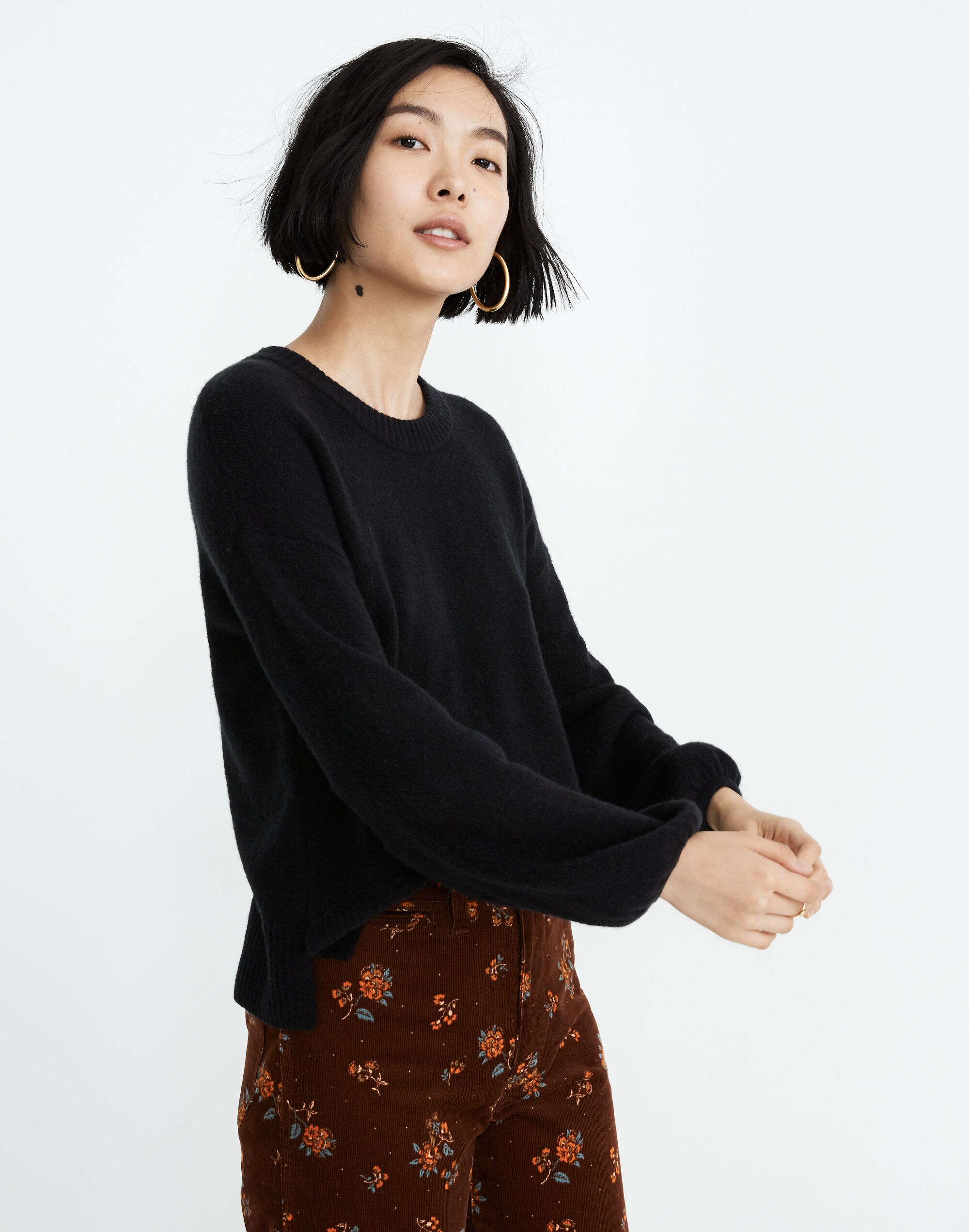 Payton Pullover Sweater in Coziest Yarn