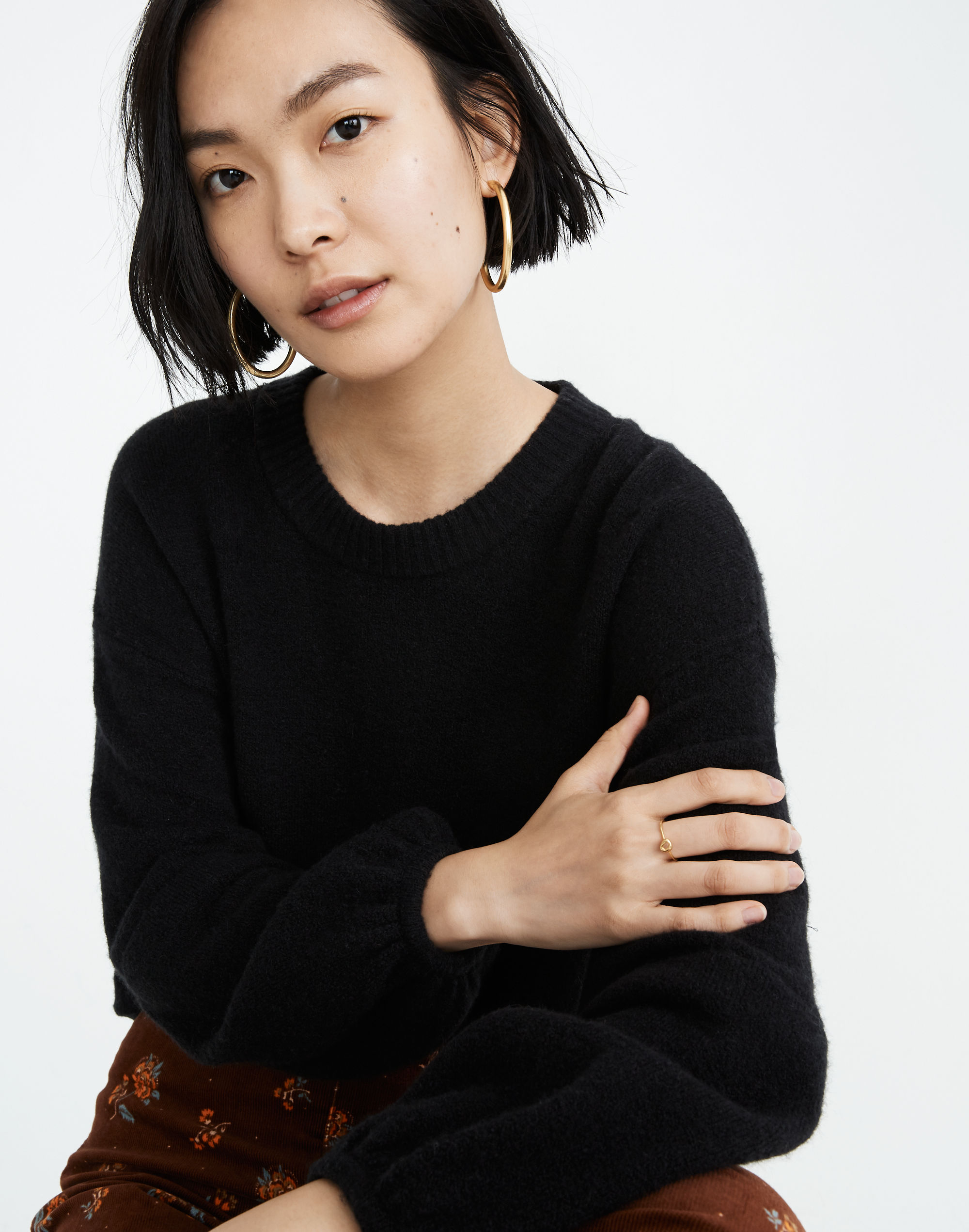 Payton Pullover Sweater in Coziest Yarn