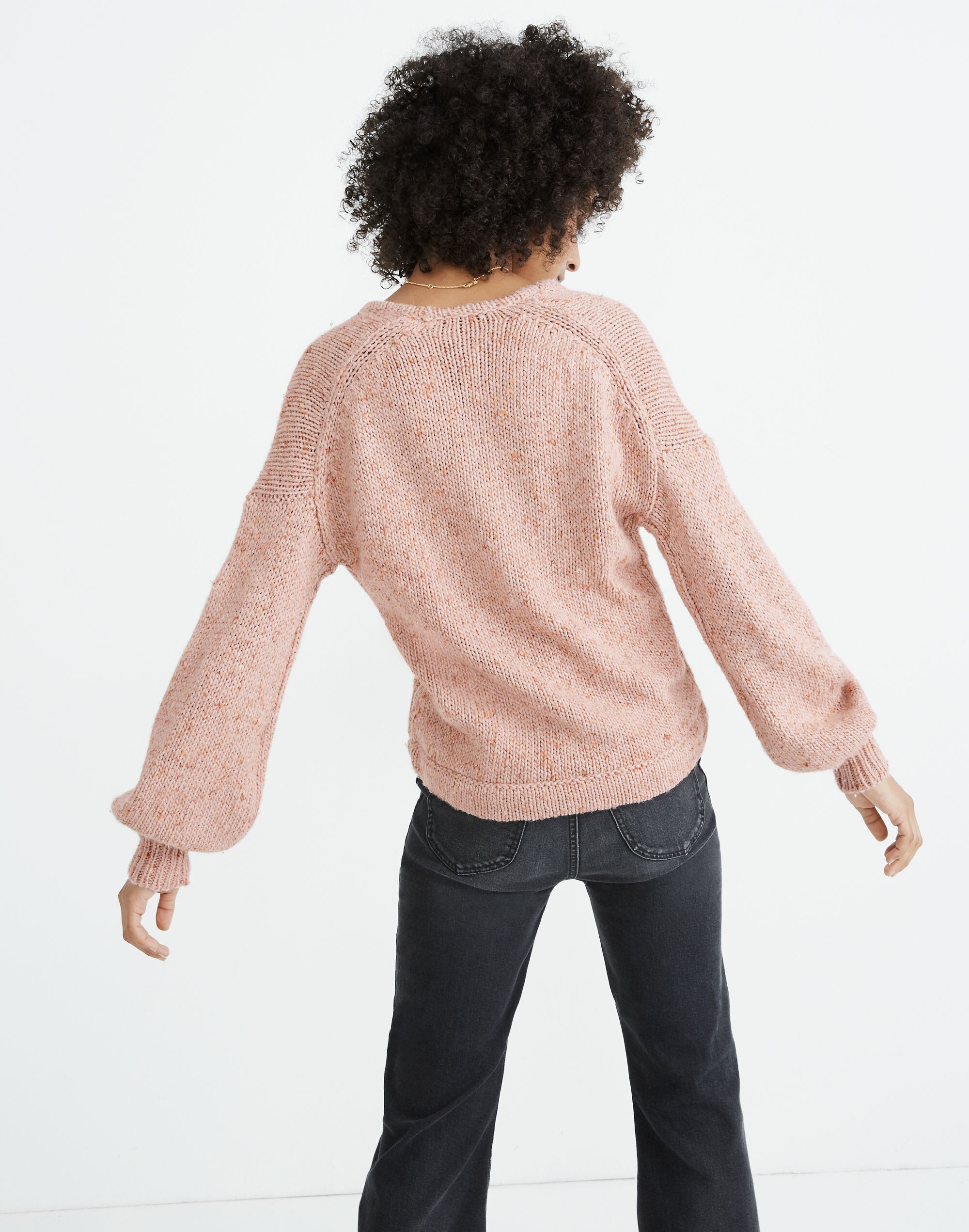Beresford Wrap-Front Pullover Sweater