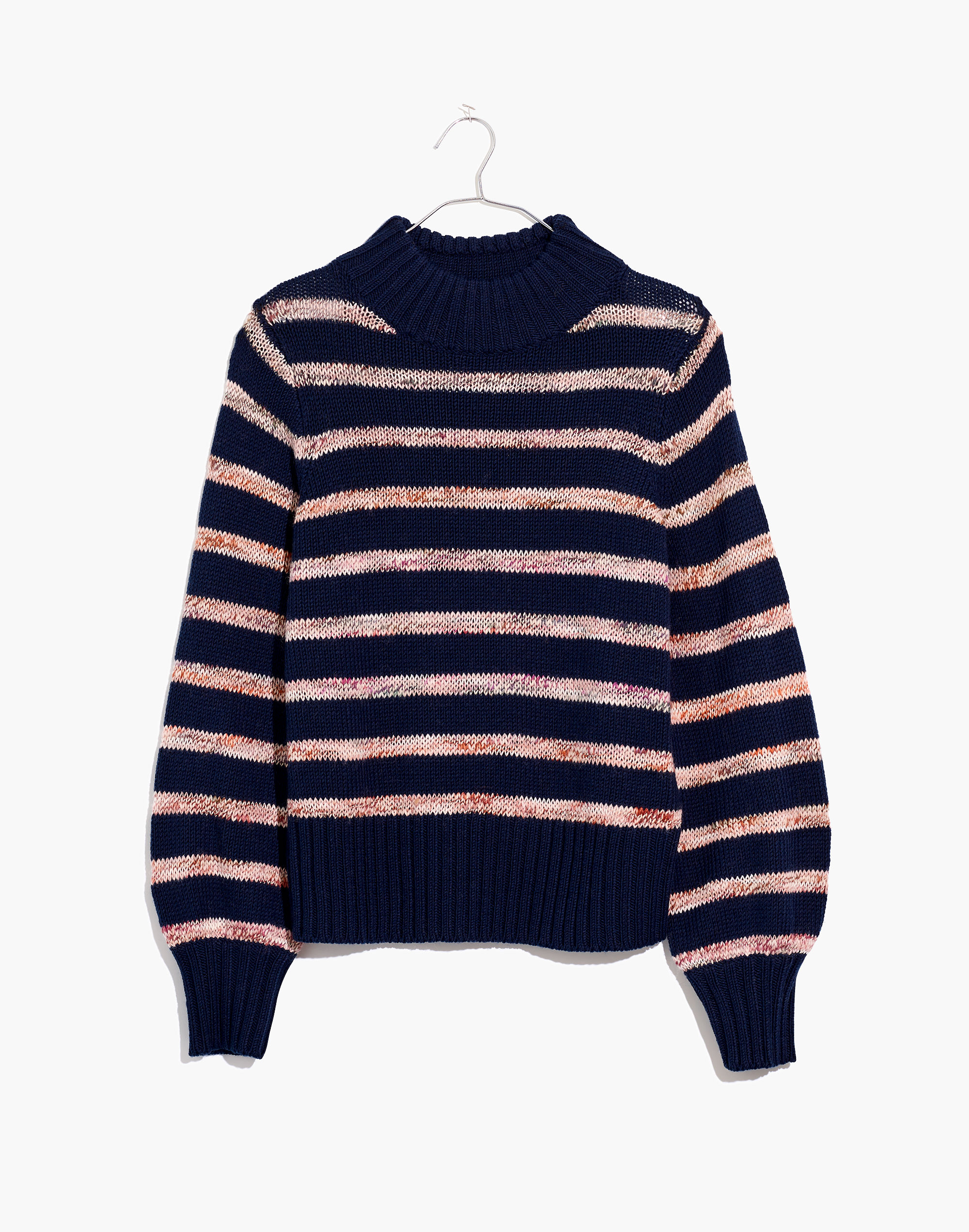 Striped Metcalf Mockneck Sweater