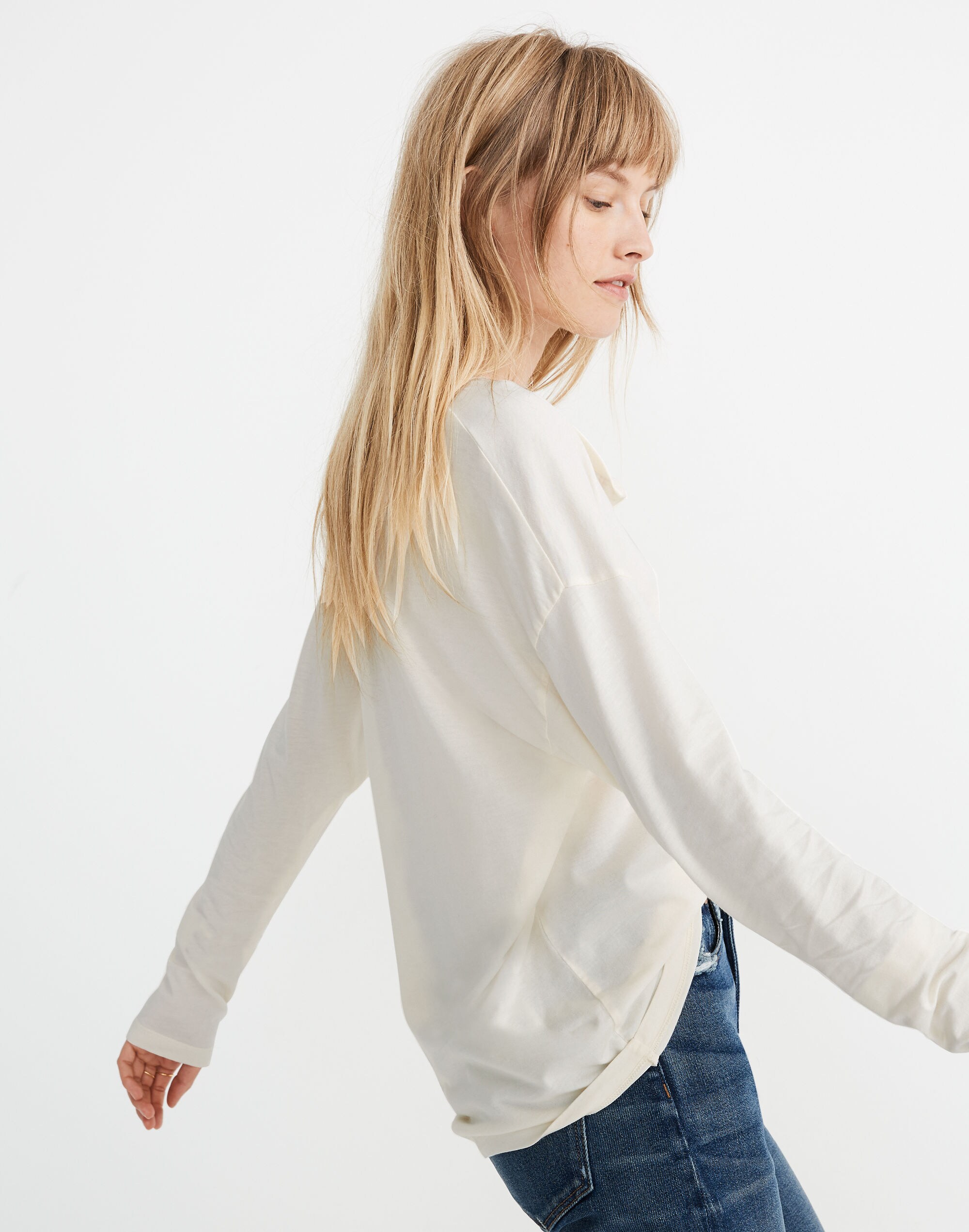 Rivet &amp; Thread Ex-Boyfriend Long-Sleeve Henley Tee