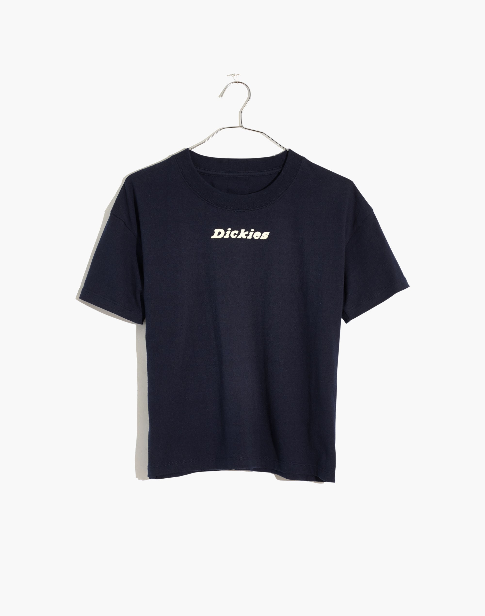 Madewell x Dickies&reg; Flocked Logo Crop Tee