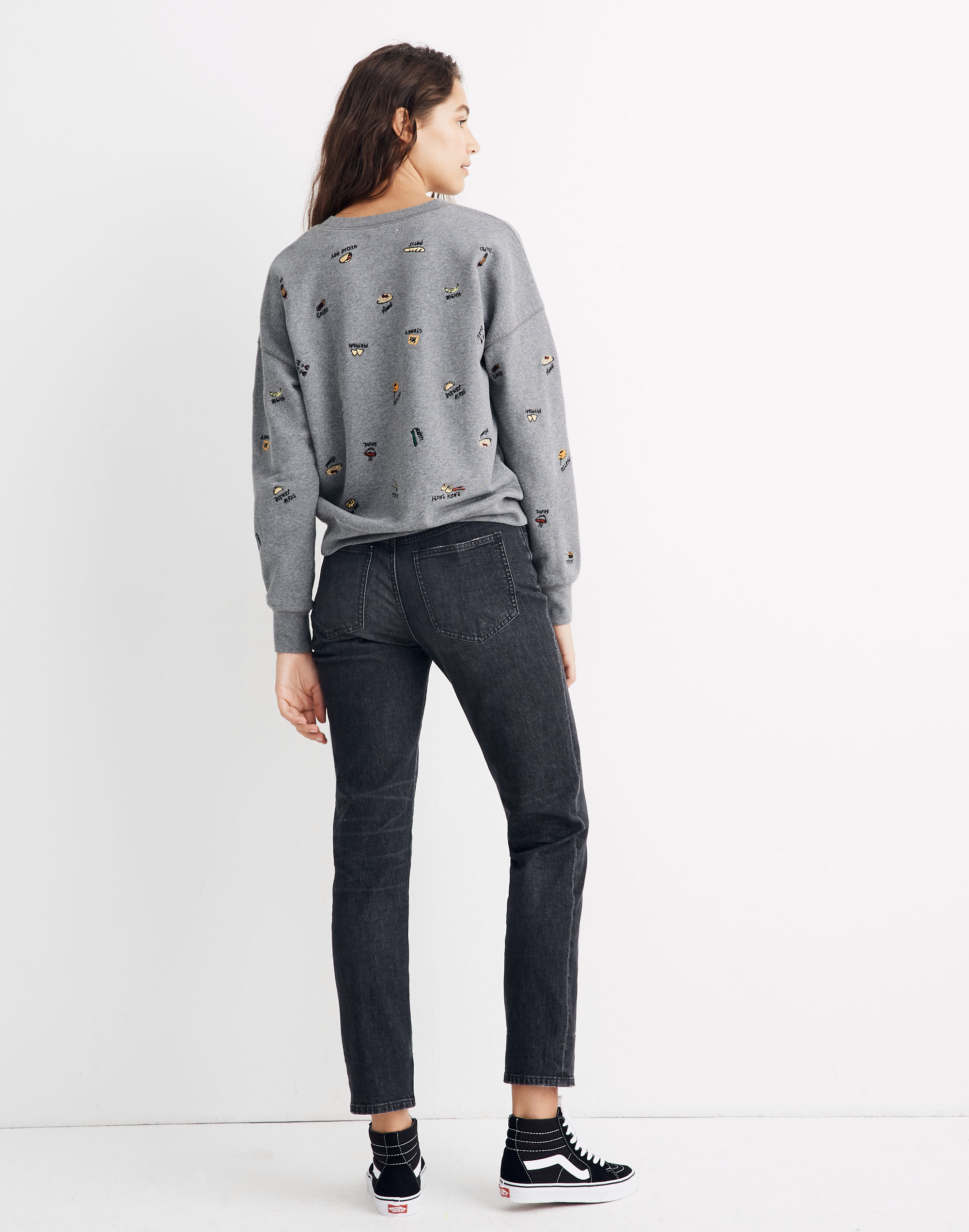 Food Culture Embroidered Mainstay Sweatshirt