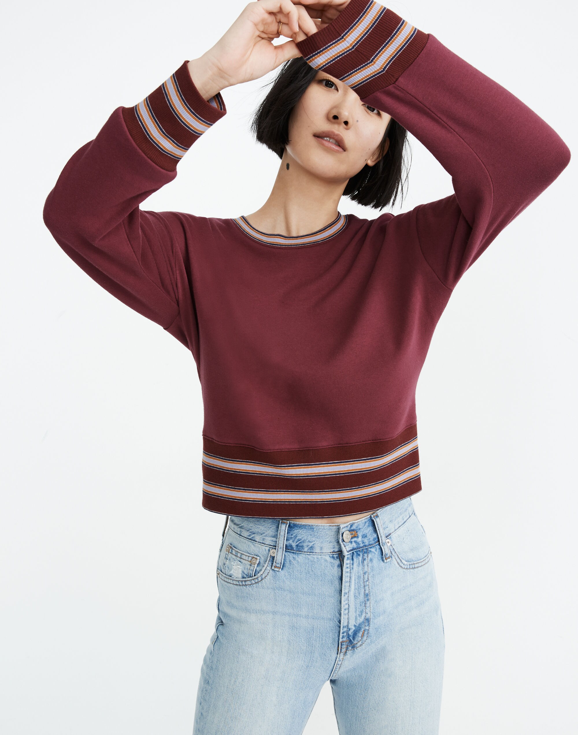 Retro Ringer Sweatshirt