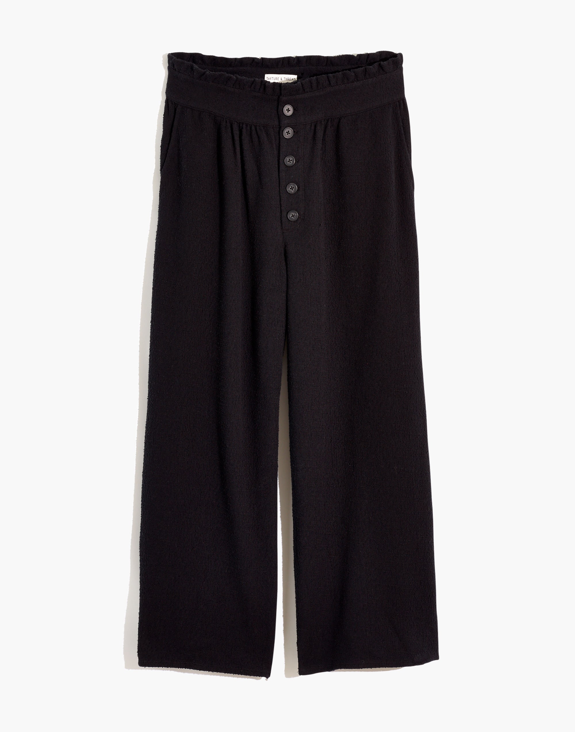 Texture &amp; Thread Paperbag Pants