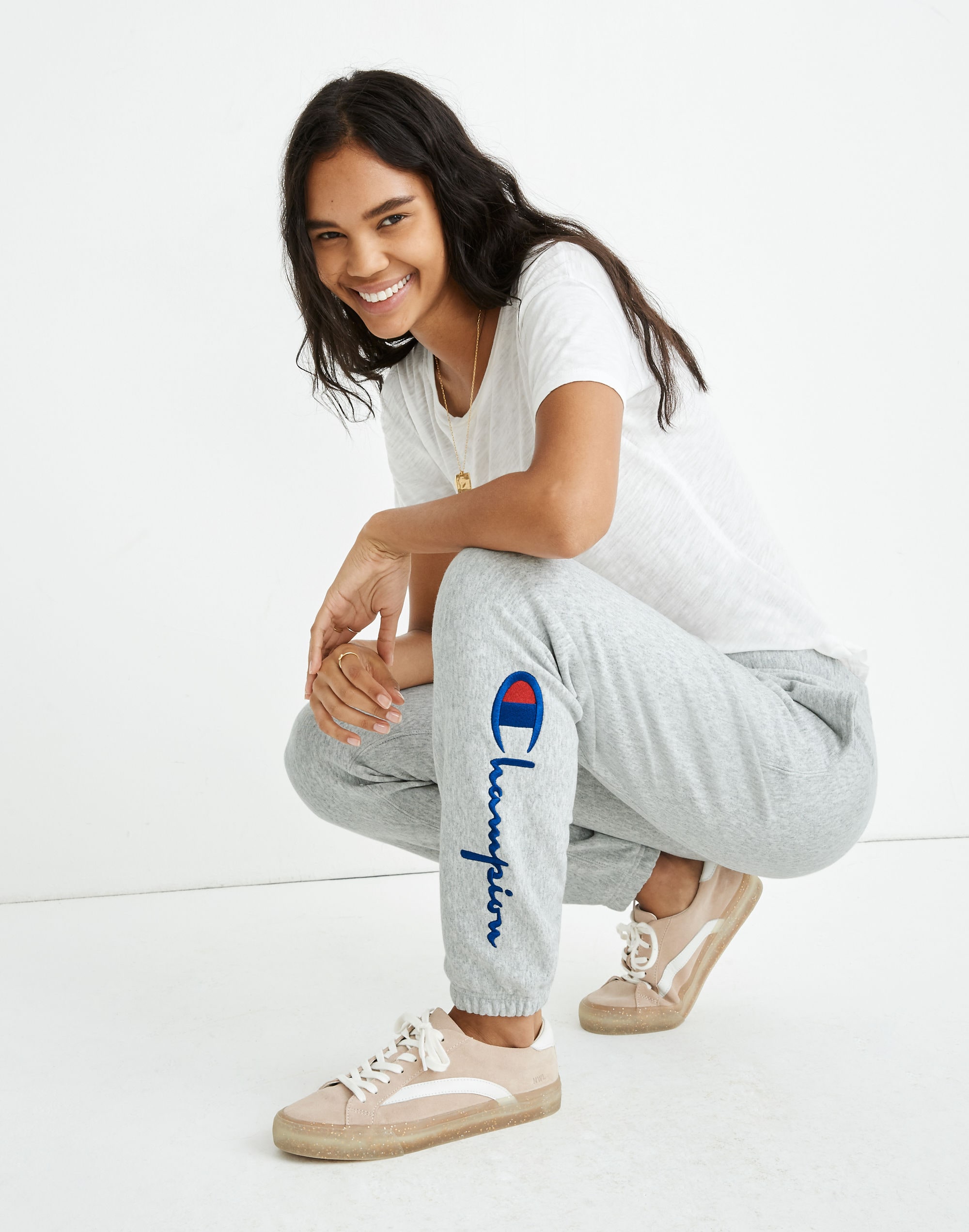 Champion&reg; Big Script Logo Elastic Cuff Sweatpants
