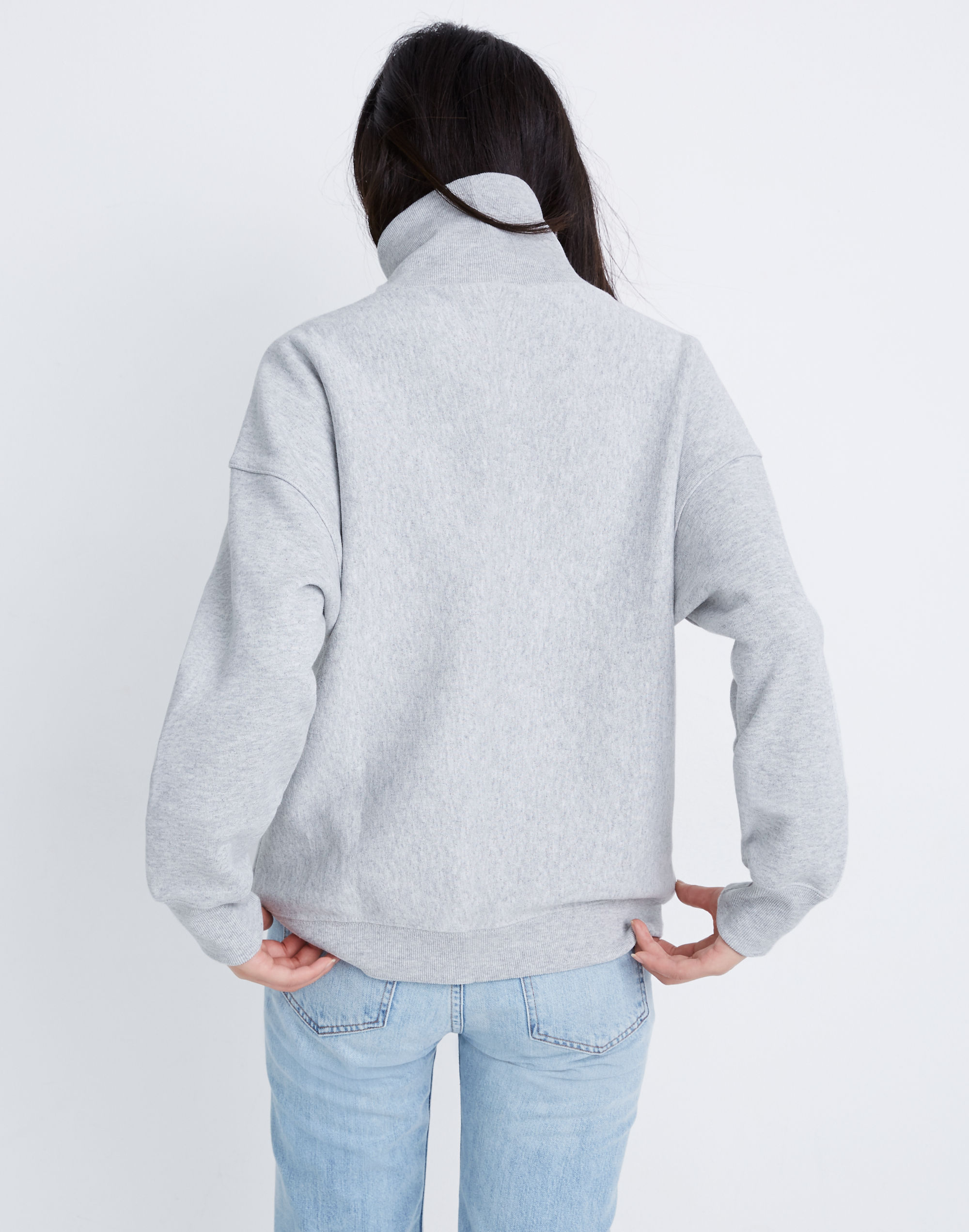 Champion&reg; Logo High-Neck Sweatshirt