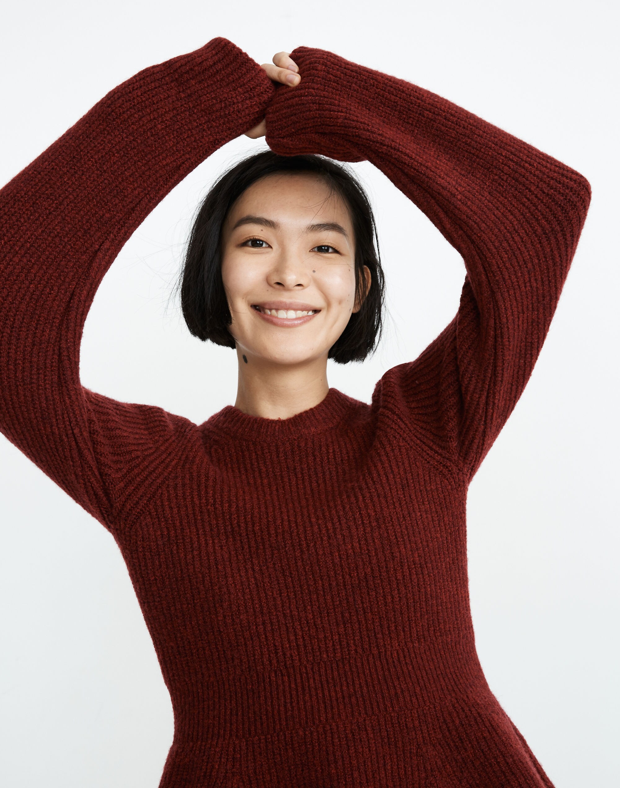 Peplum Pullover Sweater