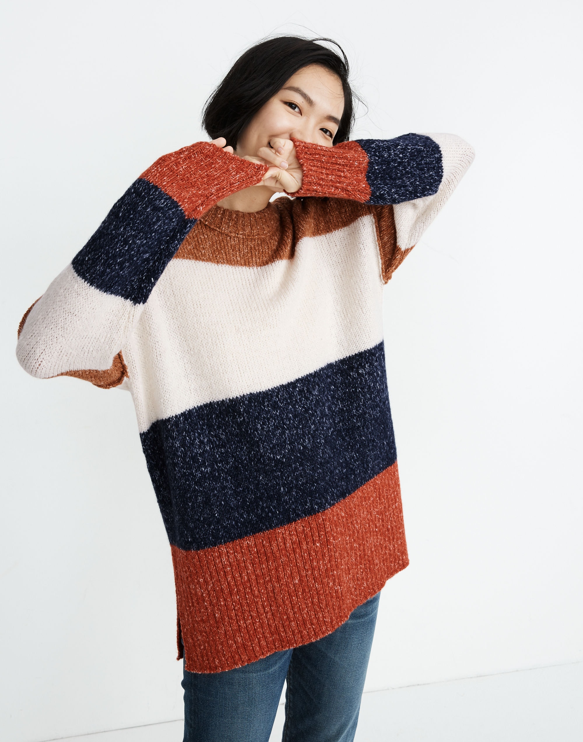 Striped Baxter Sweater Tunic