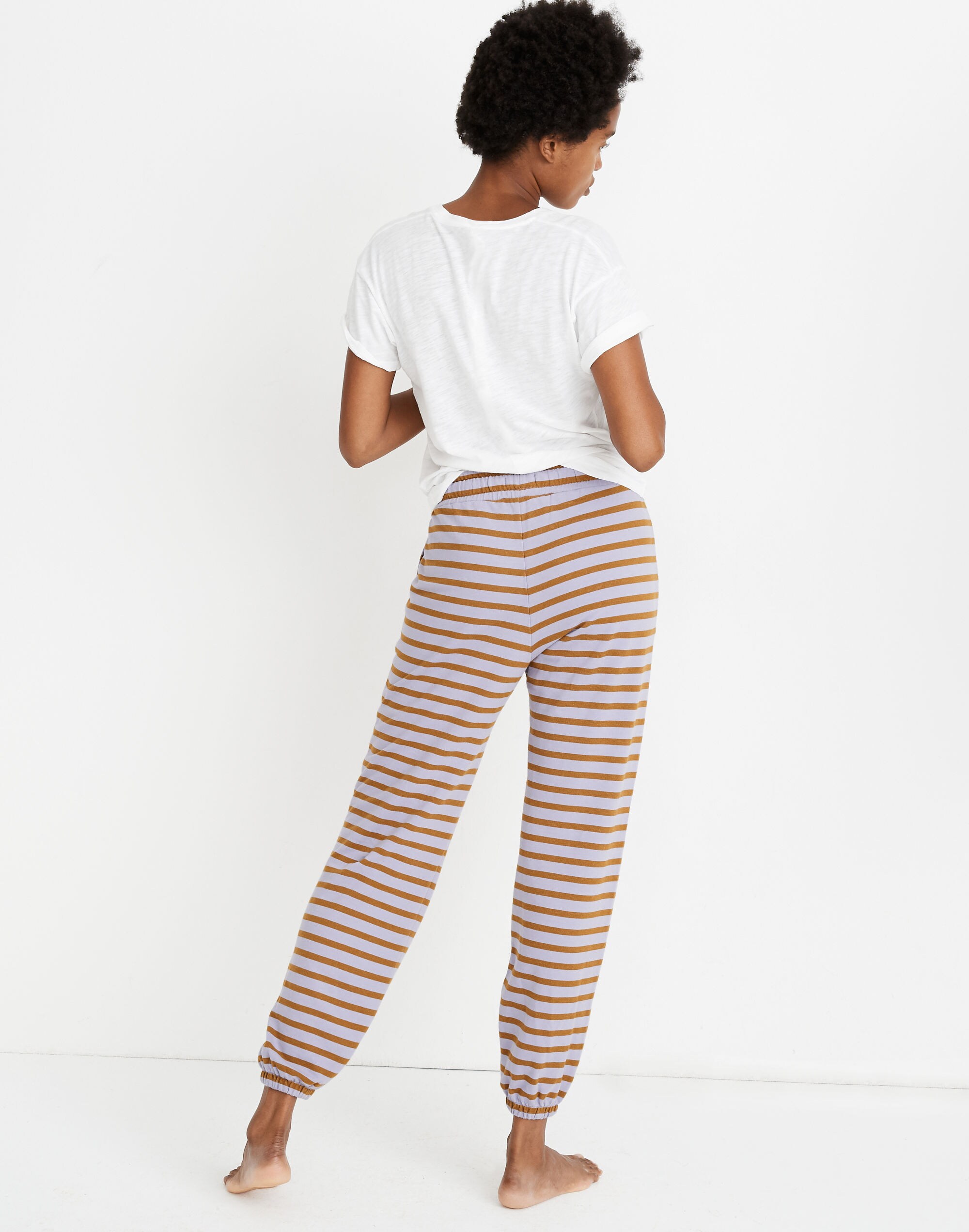 Pajama Sweatpants in Stripe