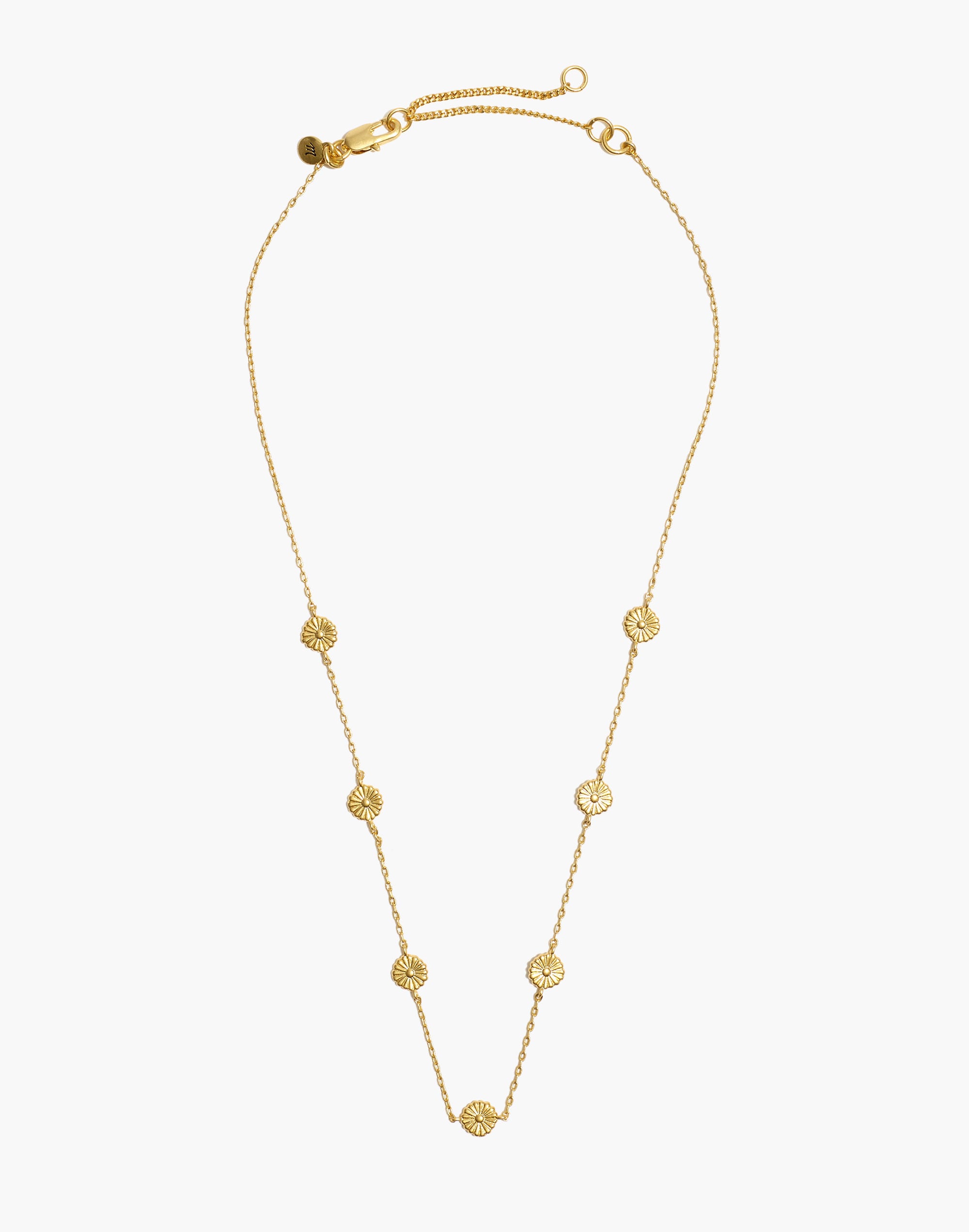 Delicate Daisy Choker Necklace