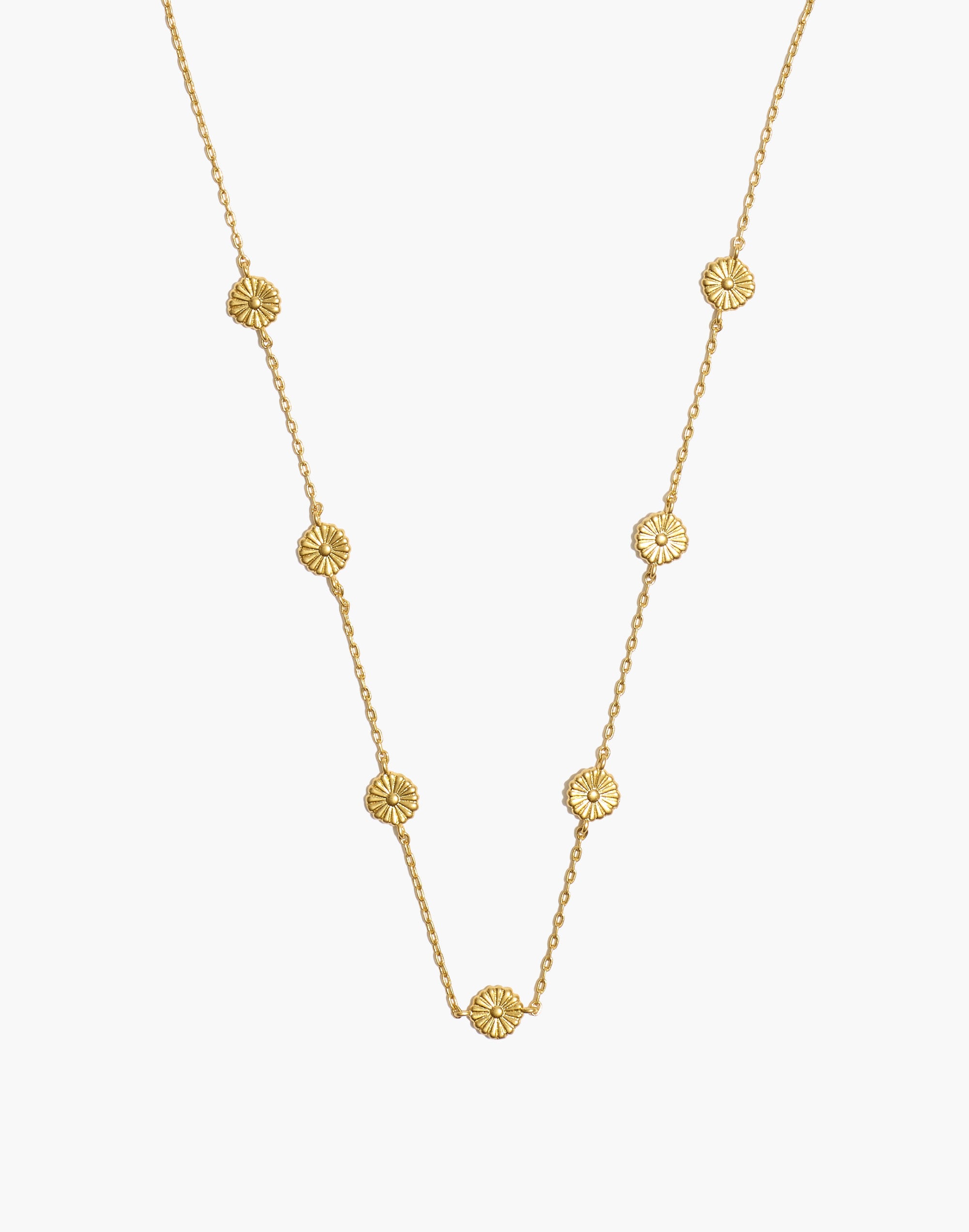 Delicate Daisy Choker Necklace