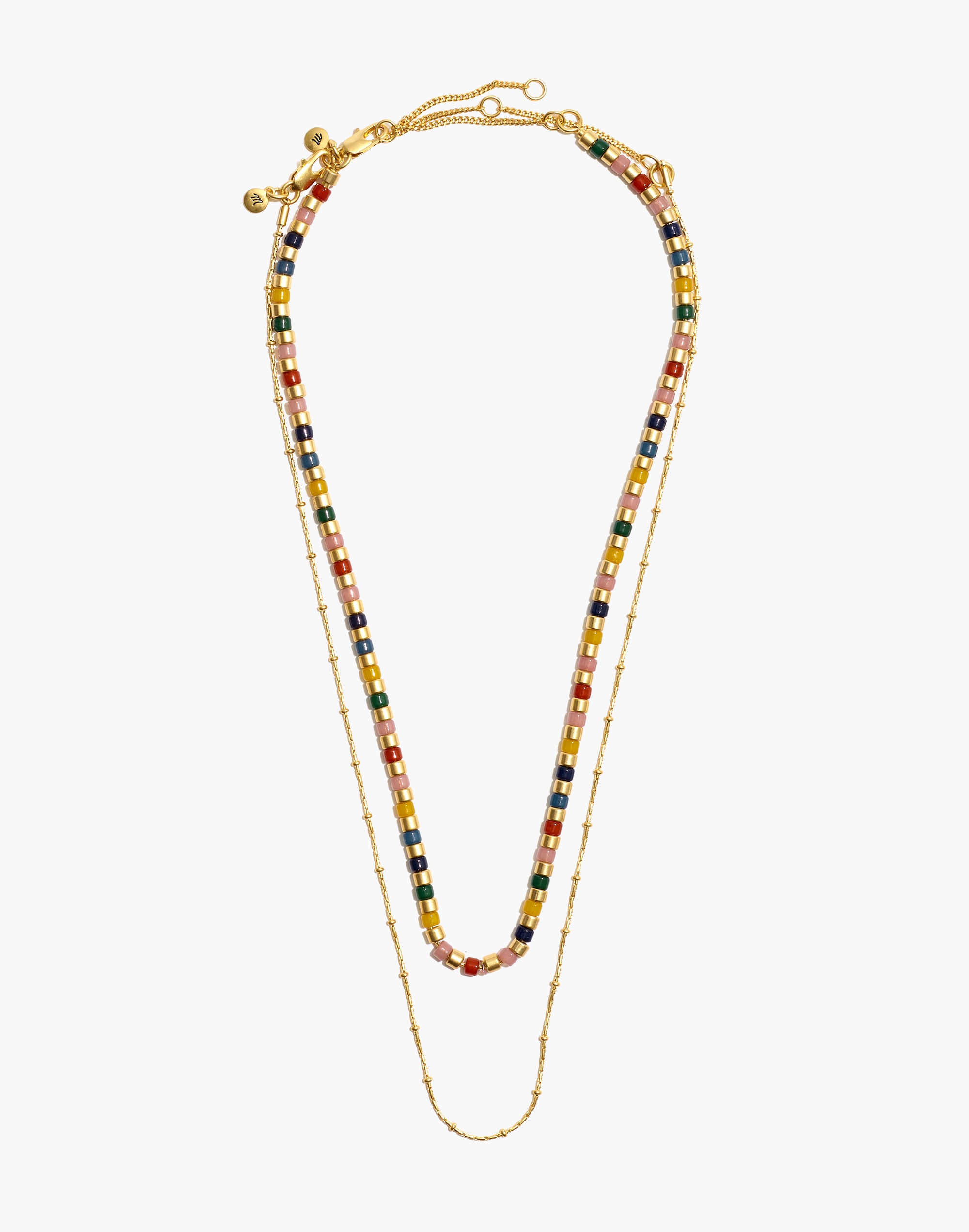 Acrylic Beaded Necklace Set