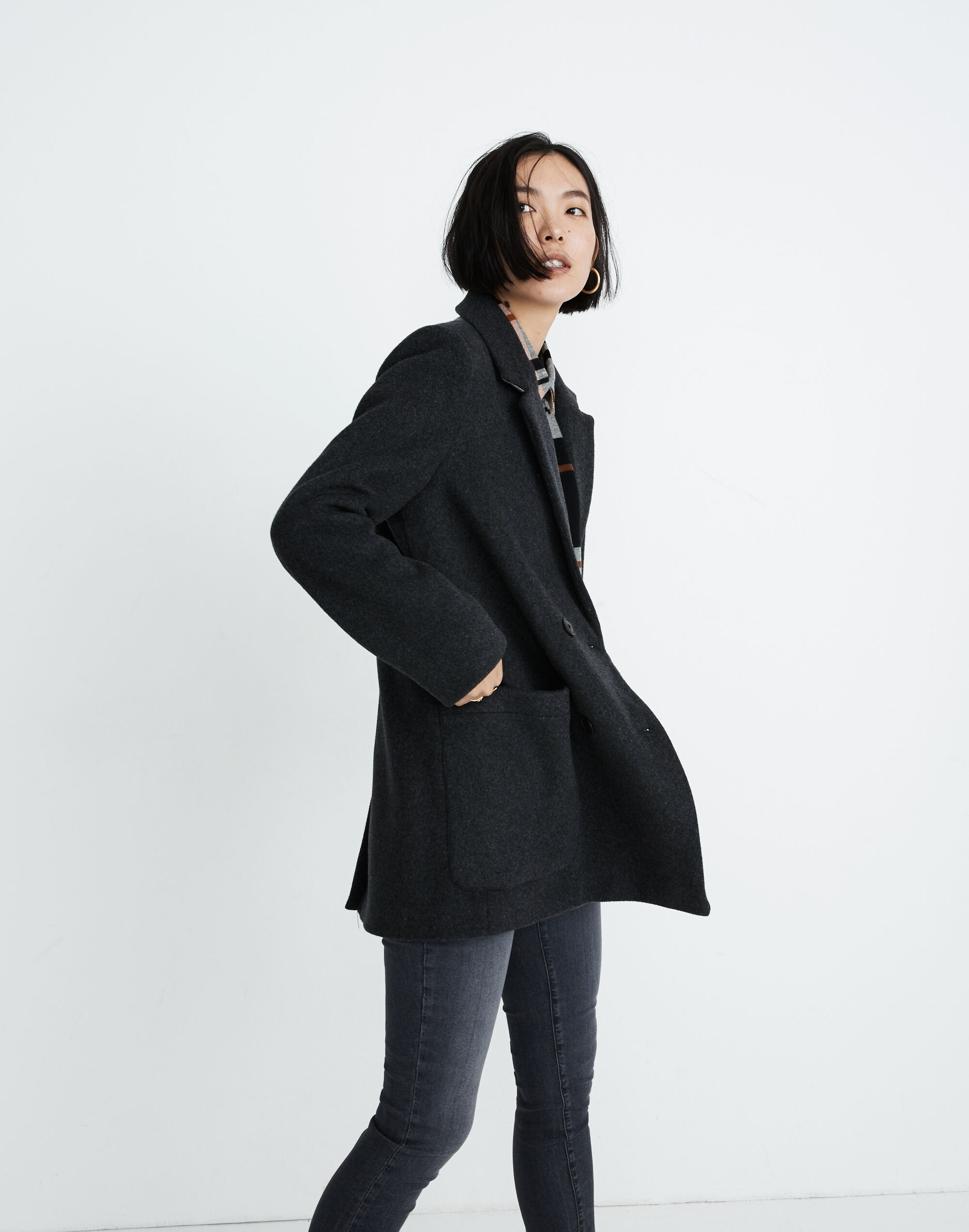 Hollis Double-Breasted Coat