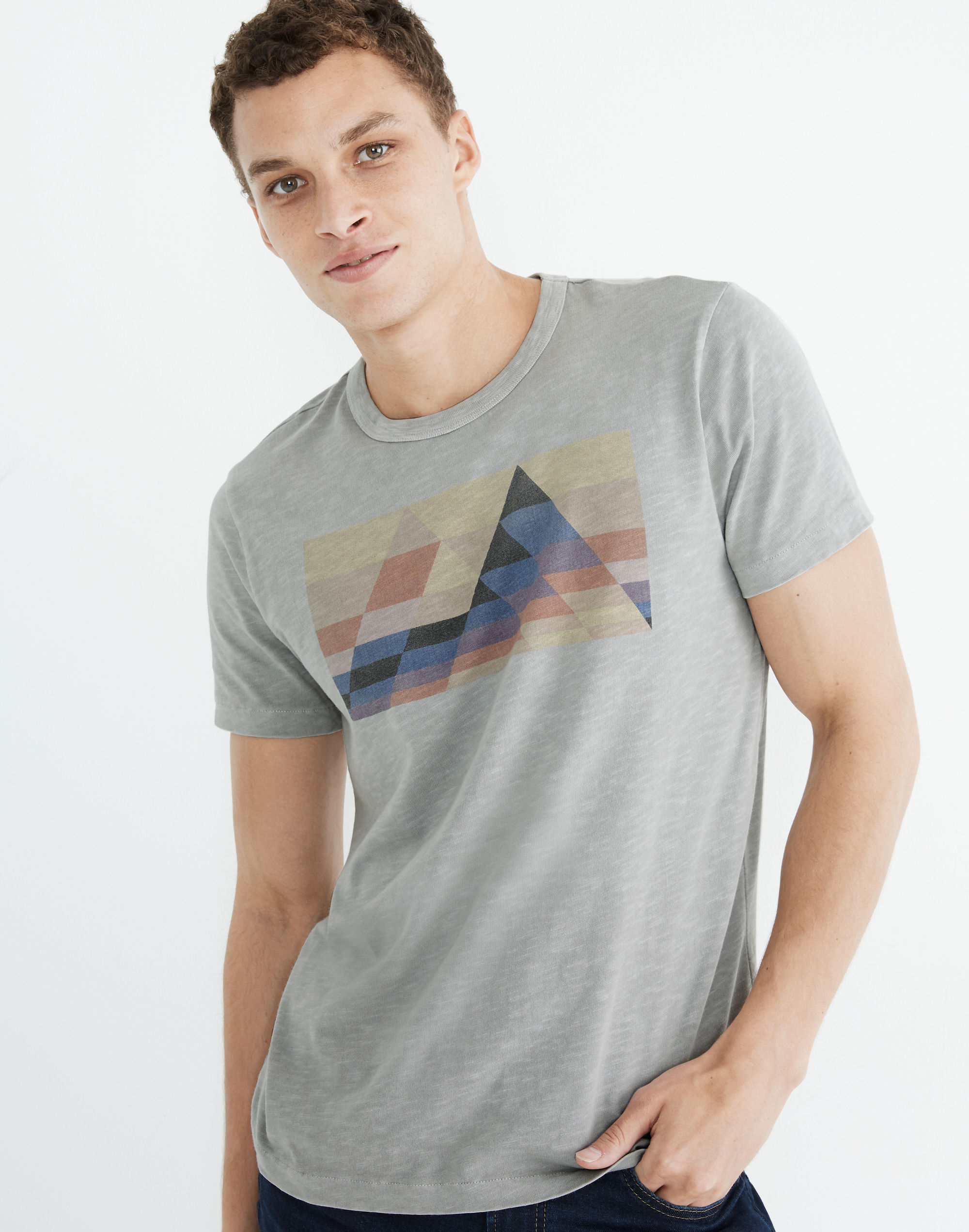 Mountain Graphic Allday Crewneck Tee