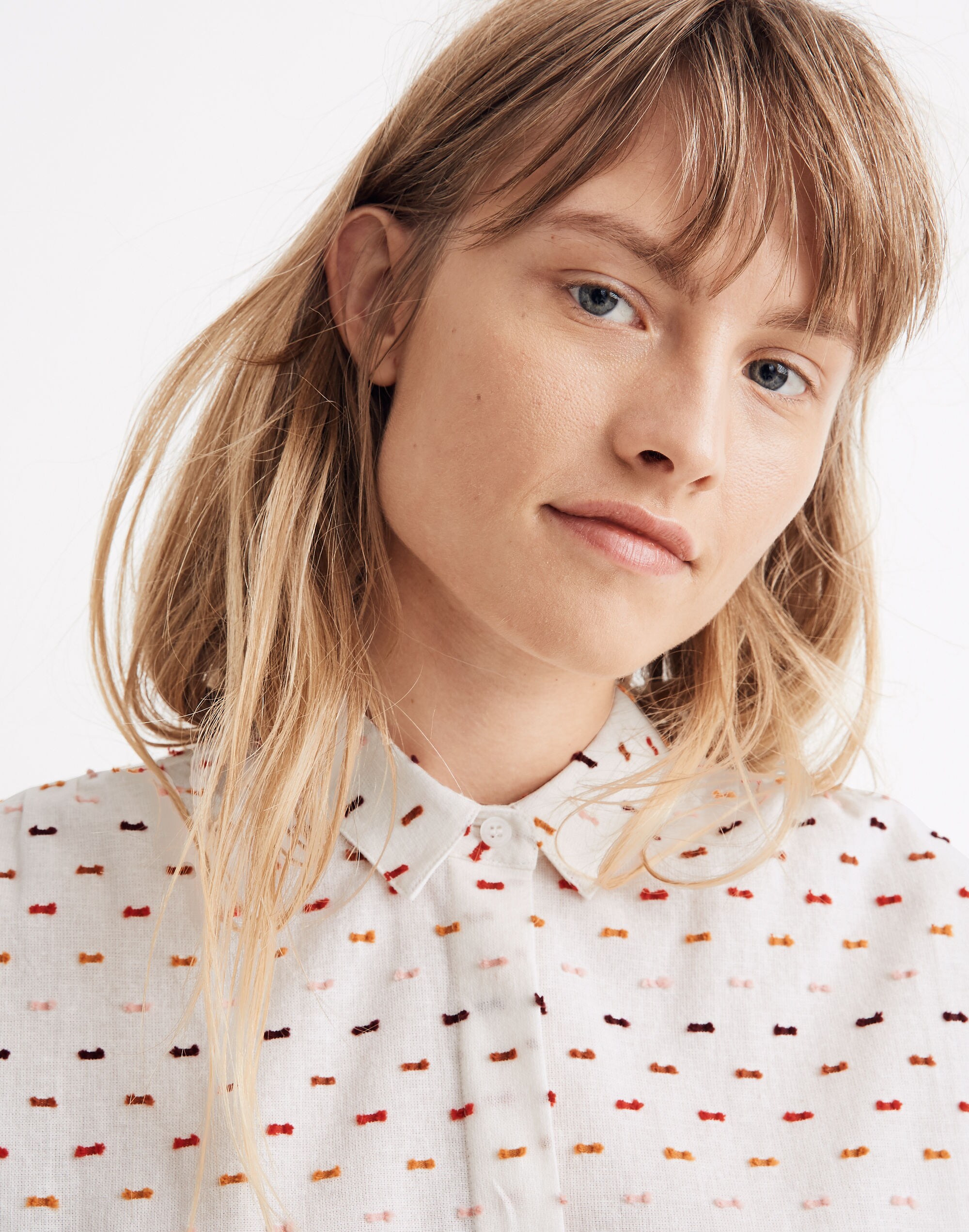 Hilltop Shirt in Rainbow Clipdot