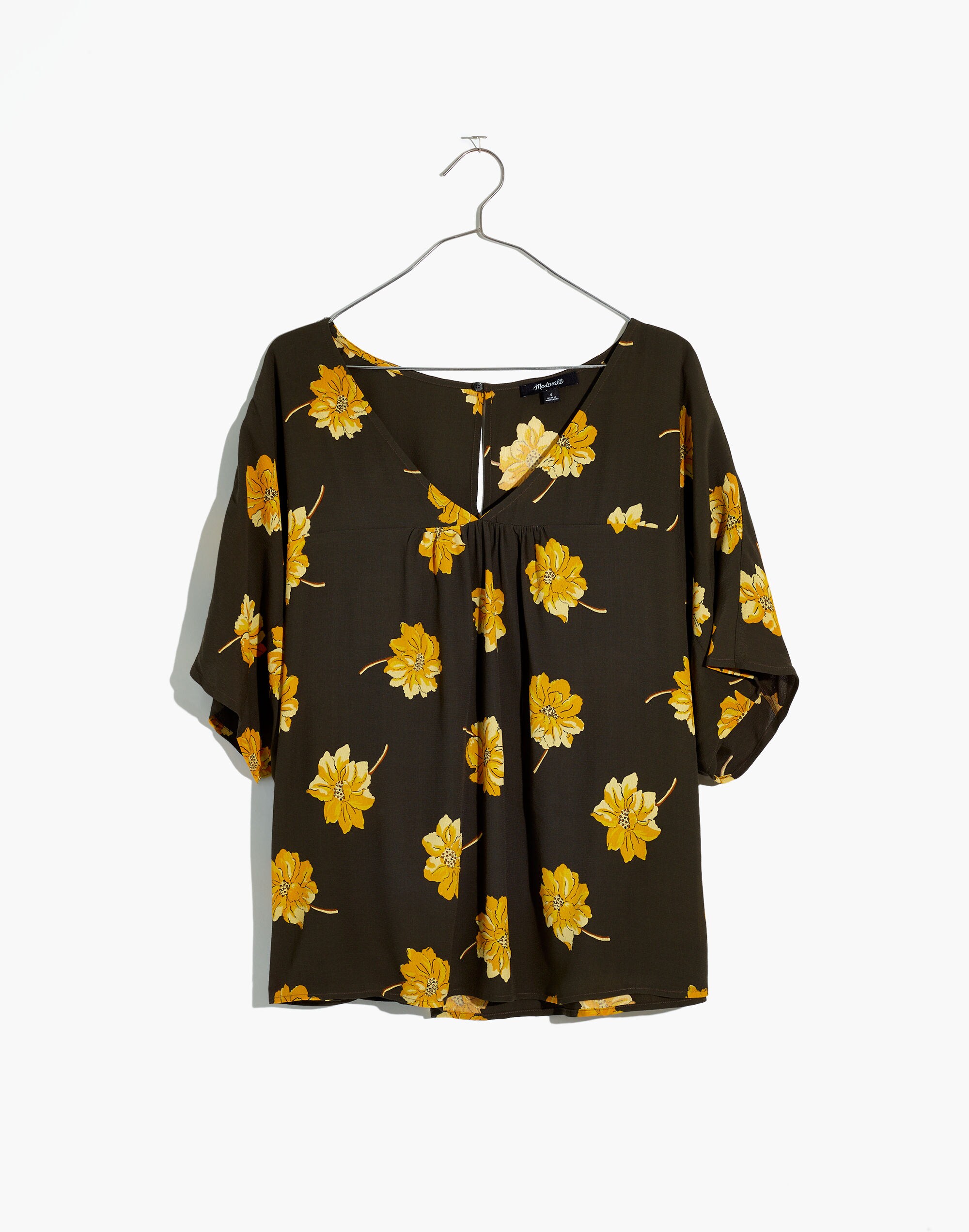 Rhyme Top in Fall Flowers
