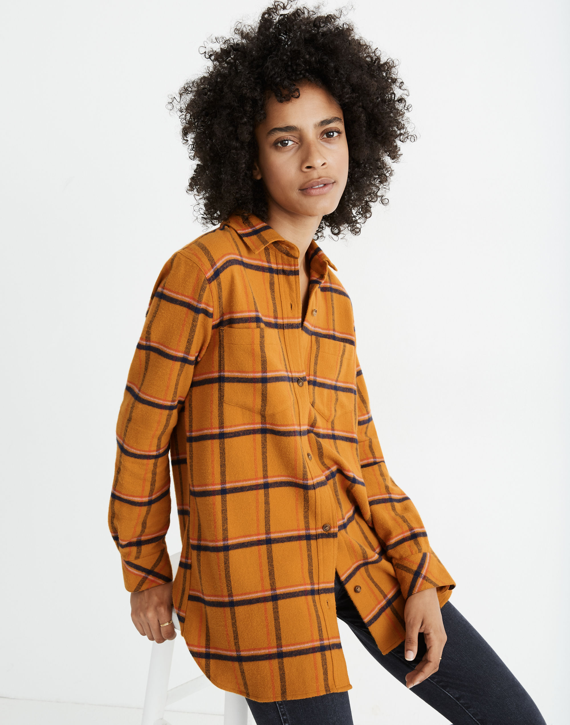 Flannel Classic Ex-Boyfriend Shirt in Caffrey Plaid