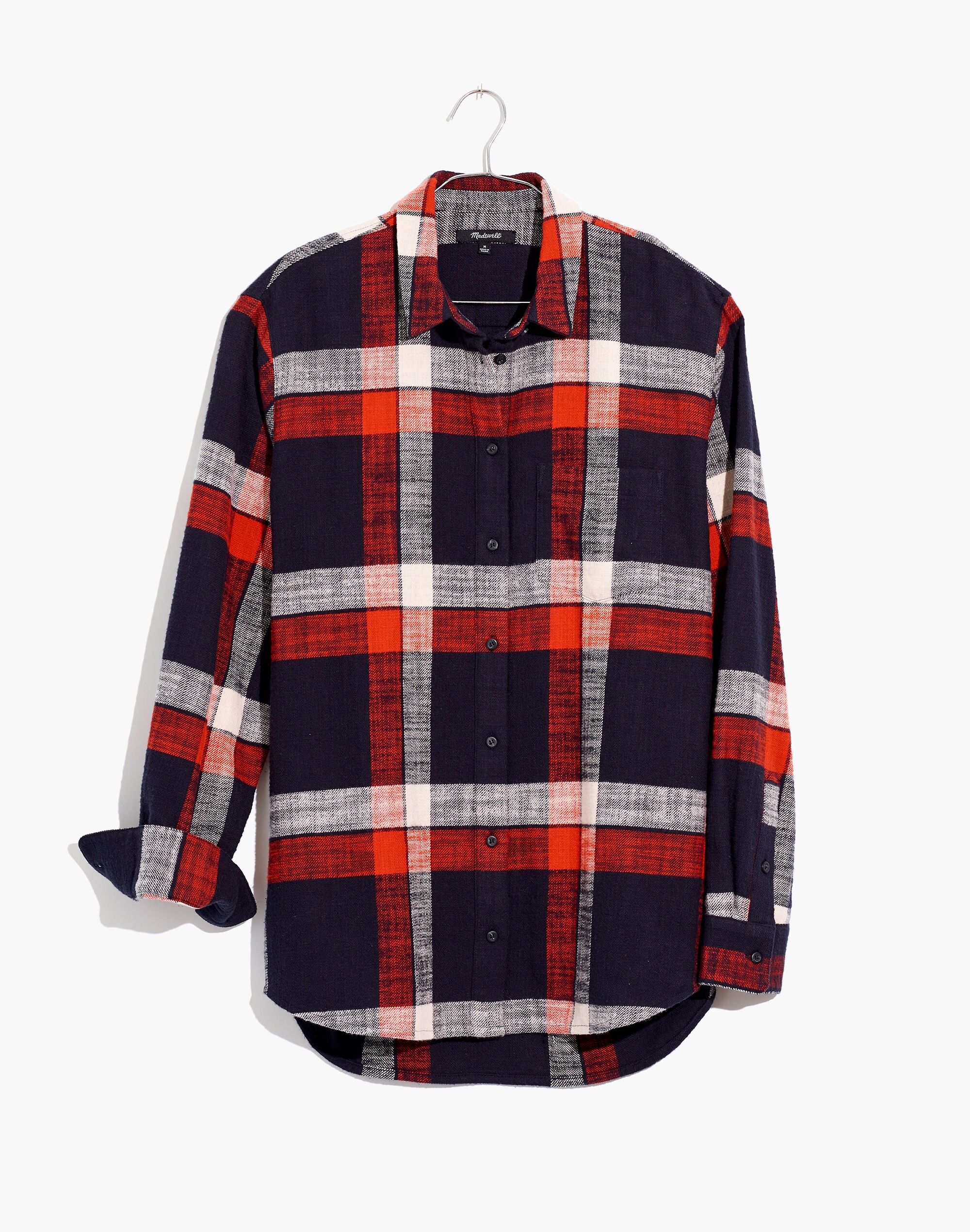 Oversized Ex-Boyfriend Shirt in Check