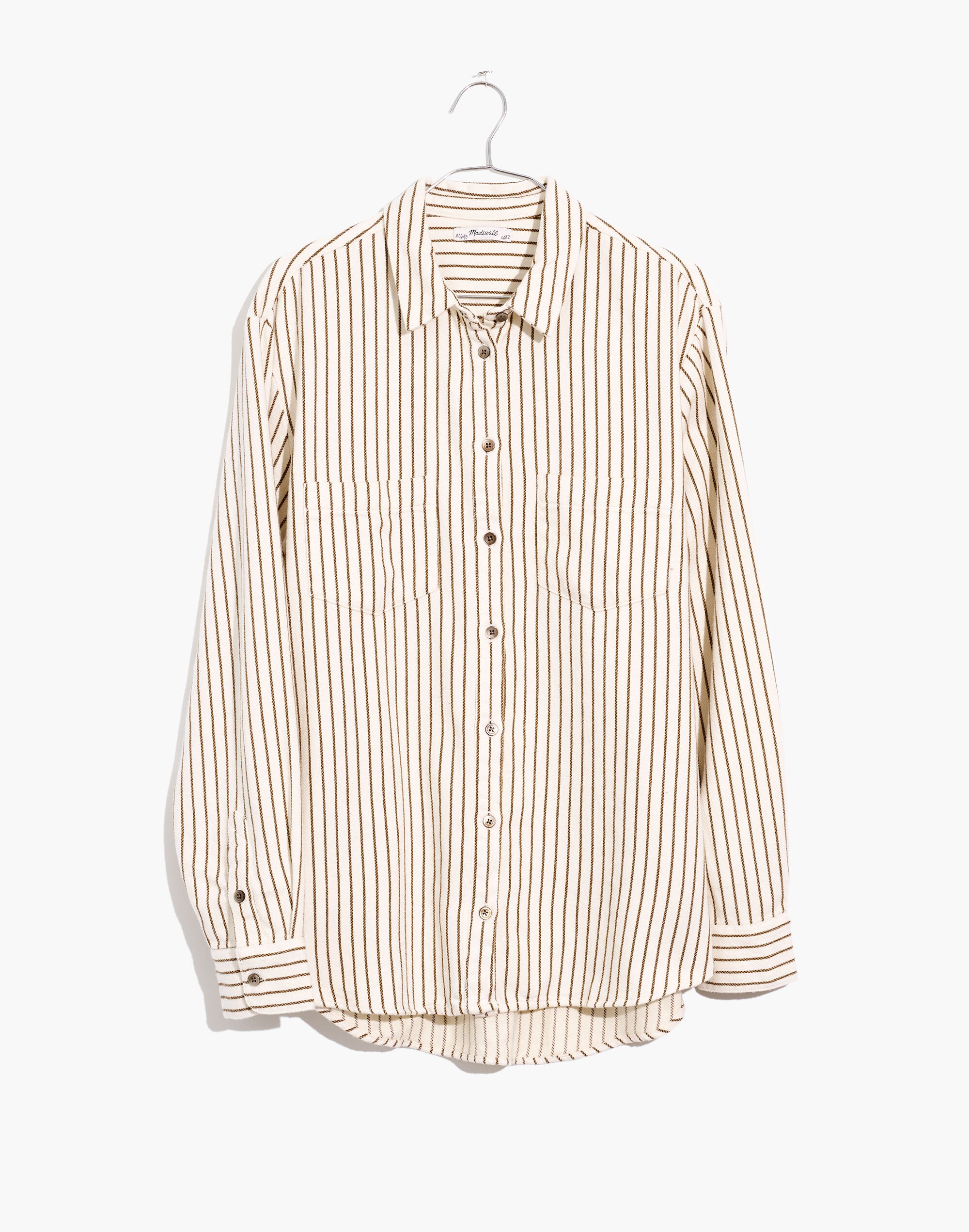Flannel Sunday Shirt in Creeland Stripe