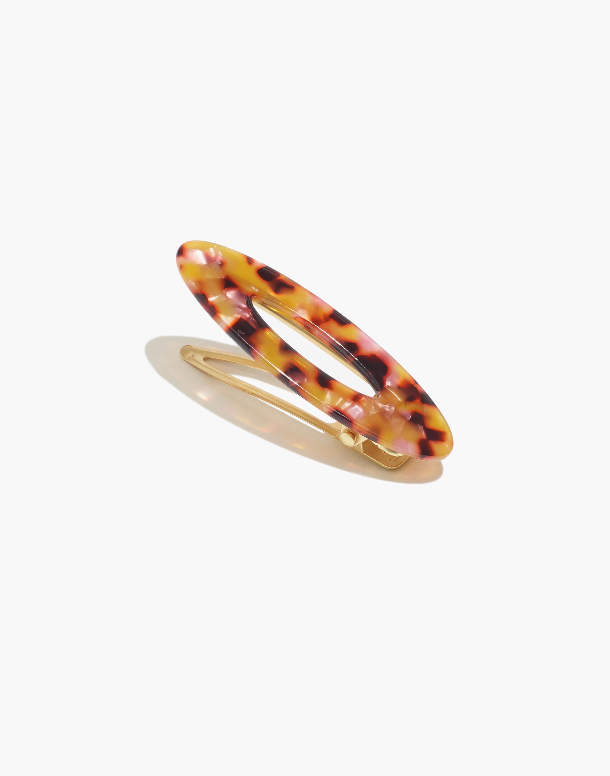 Oval Tortoise Alligator Clip
