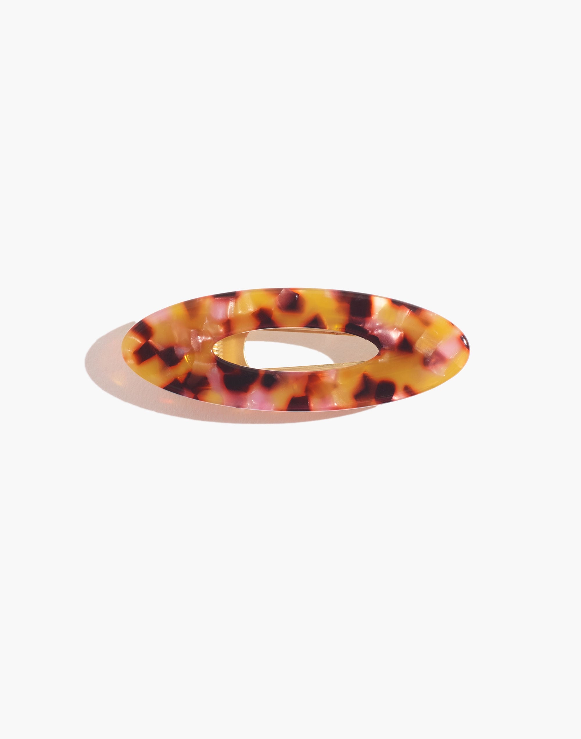Oval Tortoise Alligator Clip