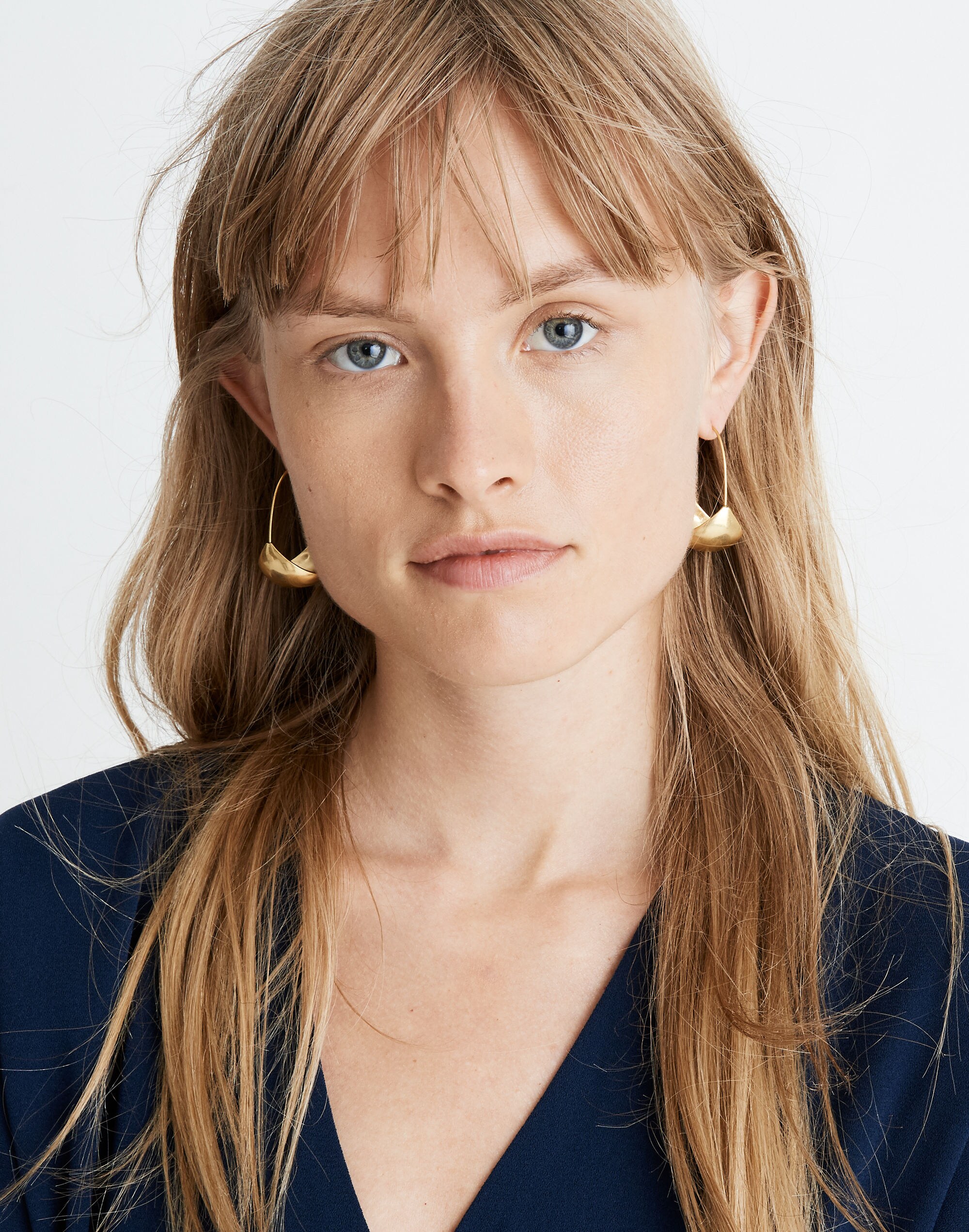 Basket Hoop Earrings