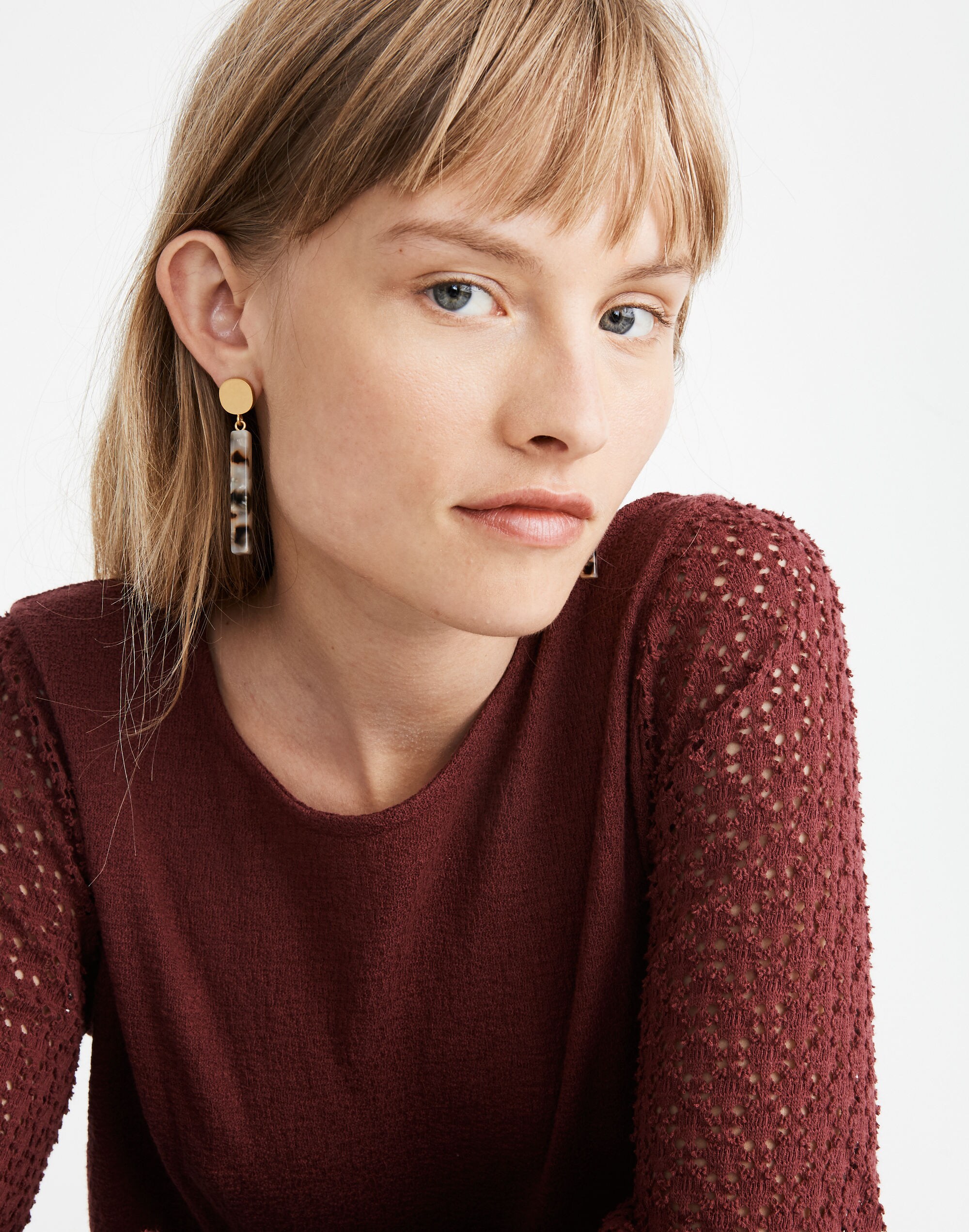 Acetate Drop Earrings