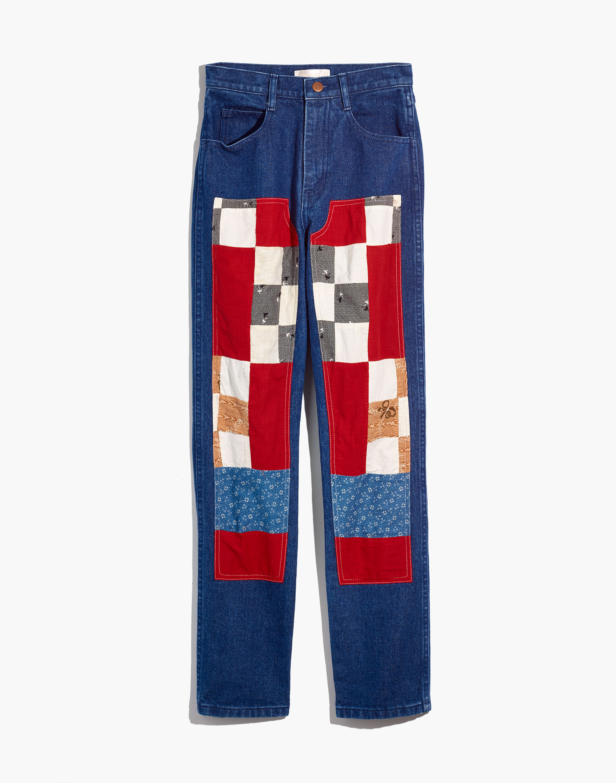 Carleen Quilt Patch Jeans