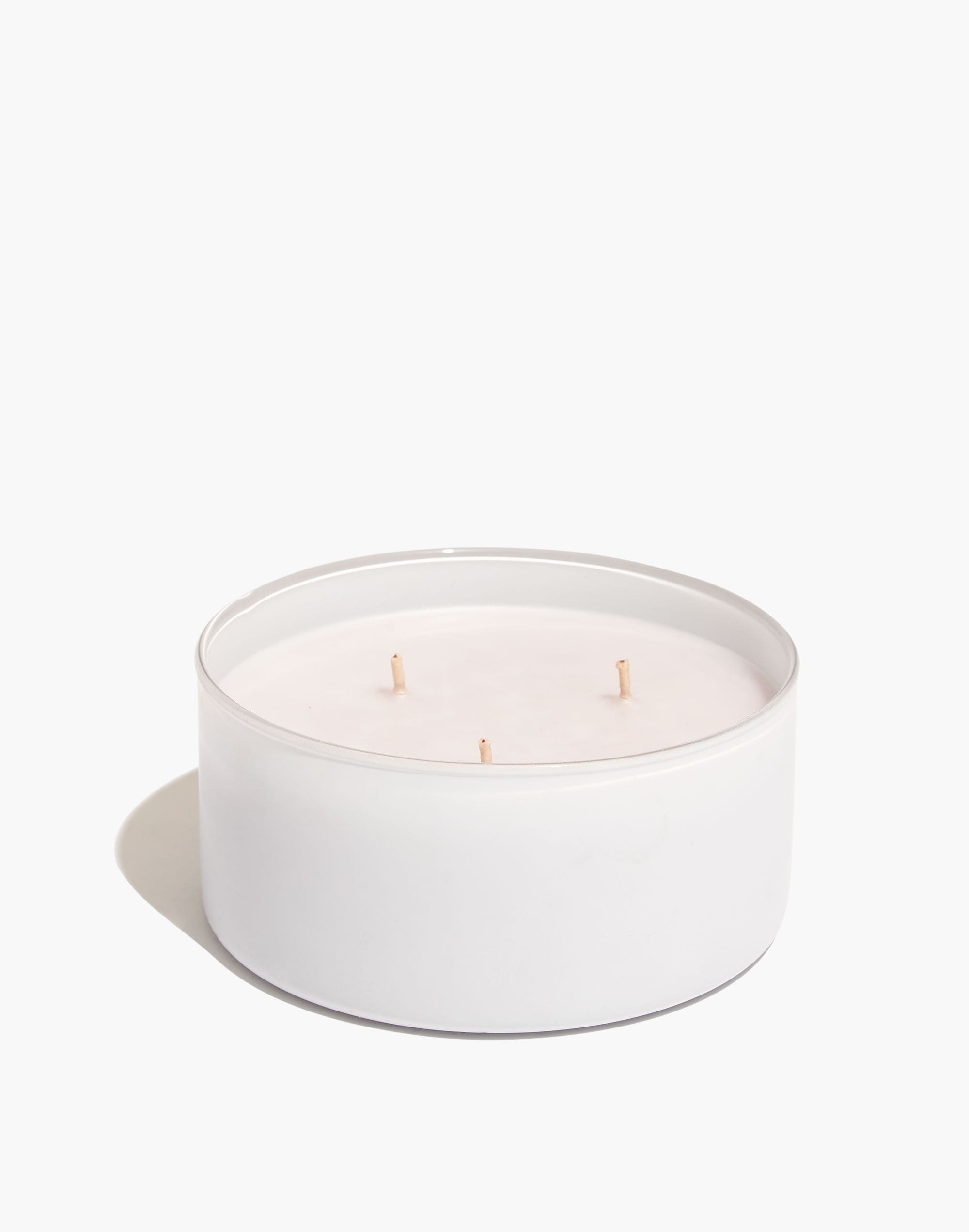 Large Matte Glass Candle
