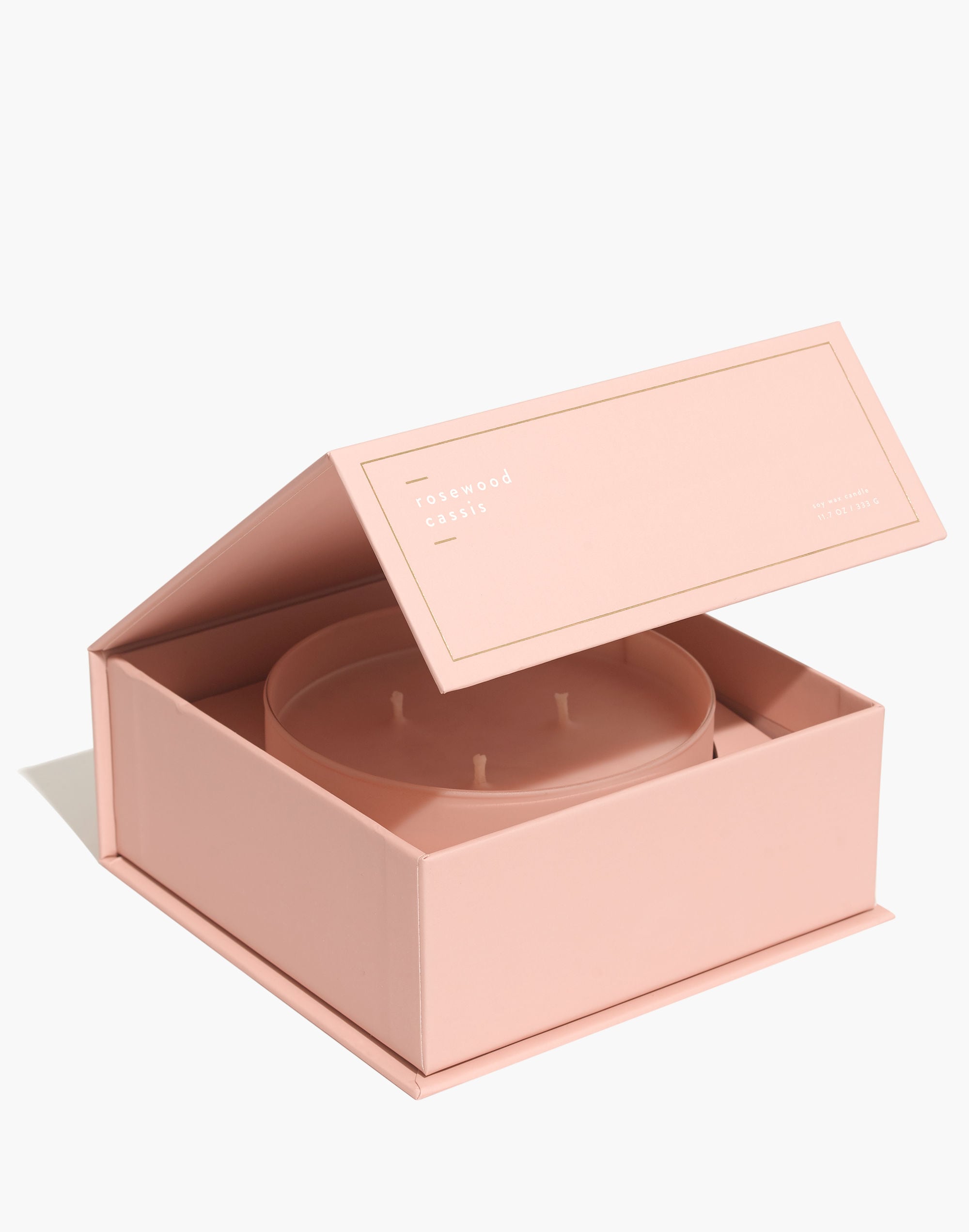 Large Matte Glass Candle