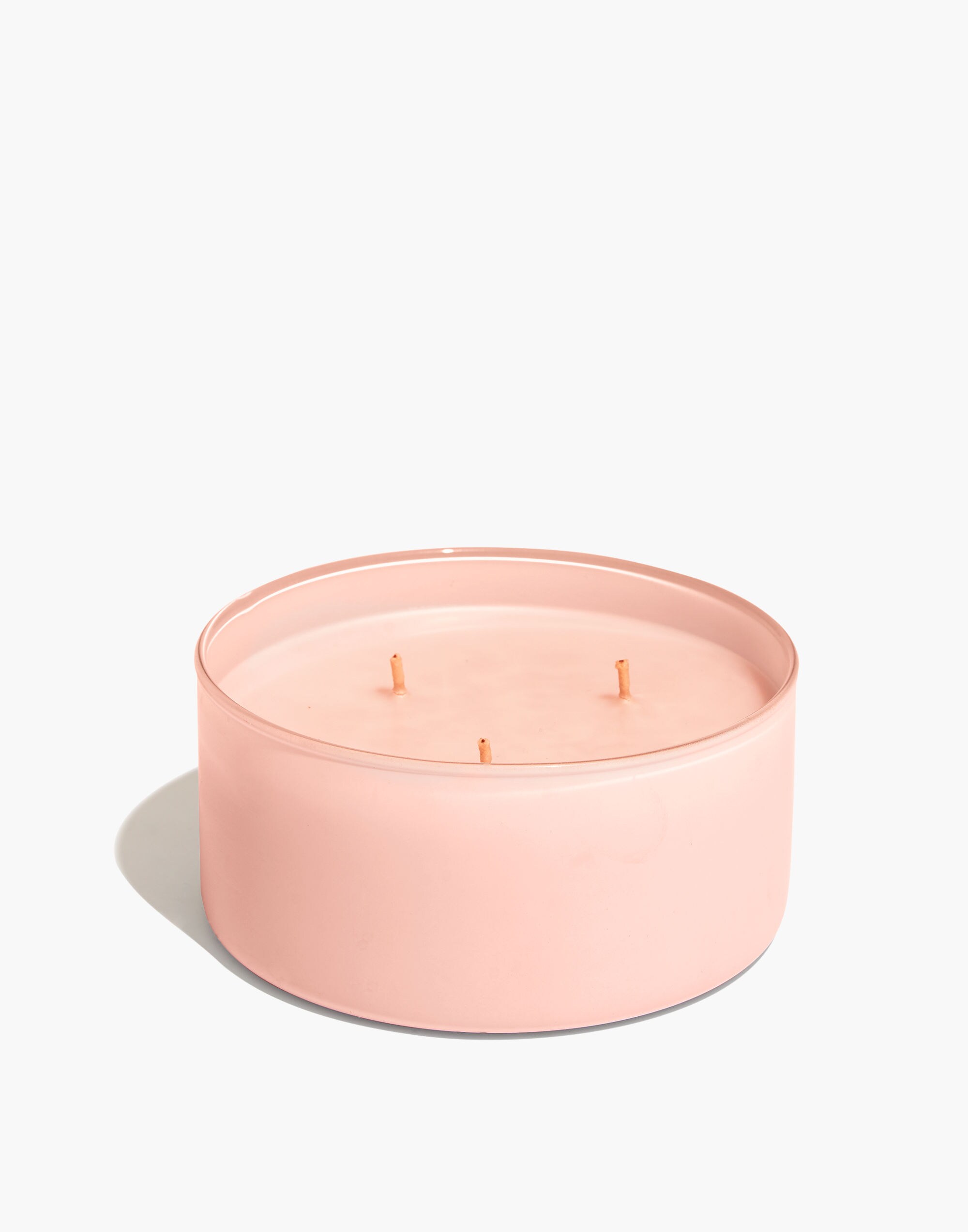 Large Matte Glass Candle