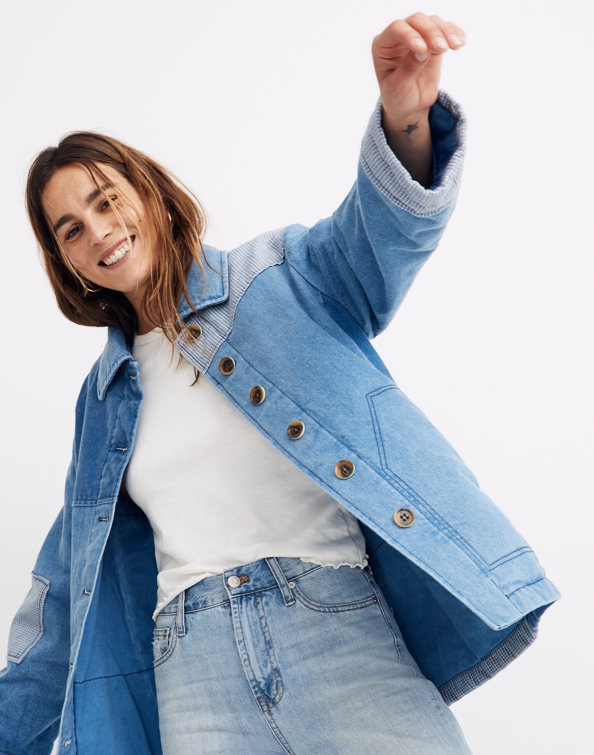 Caron Callahan&trade; Denim Paddington Jacket