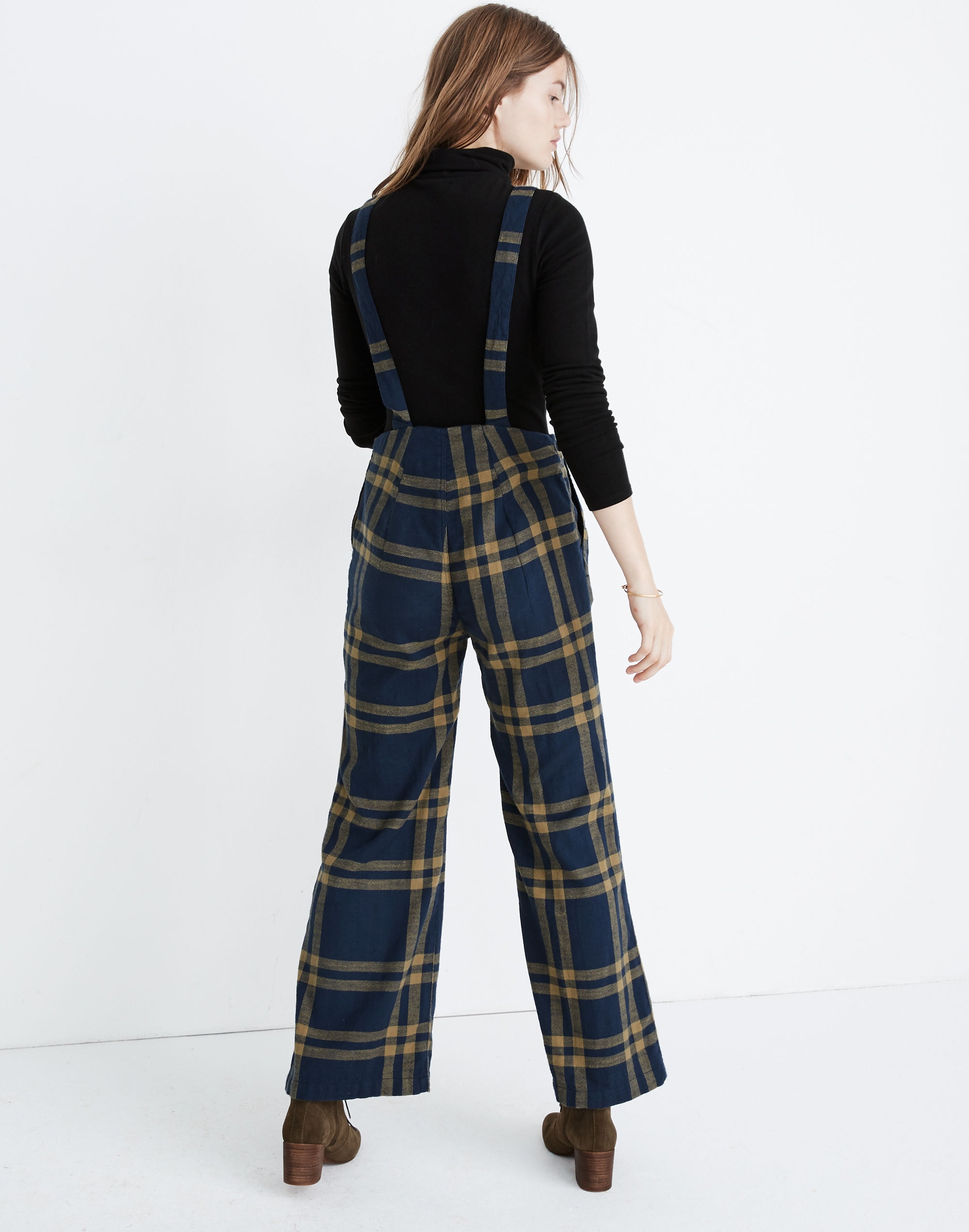 Ace&amp;Jig&trade; Auggie Plaid Overalls