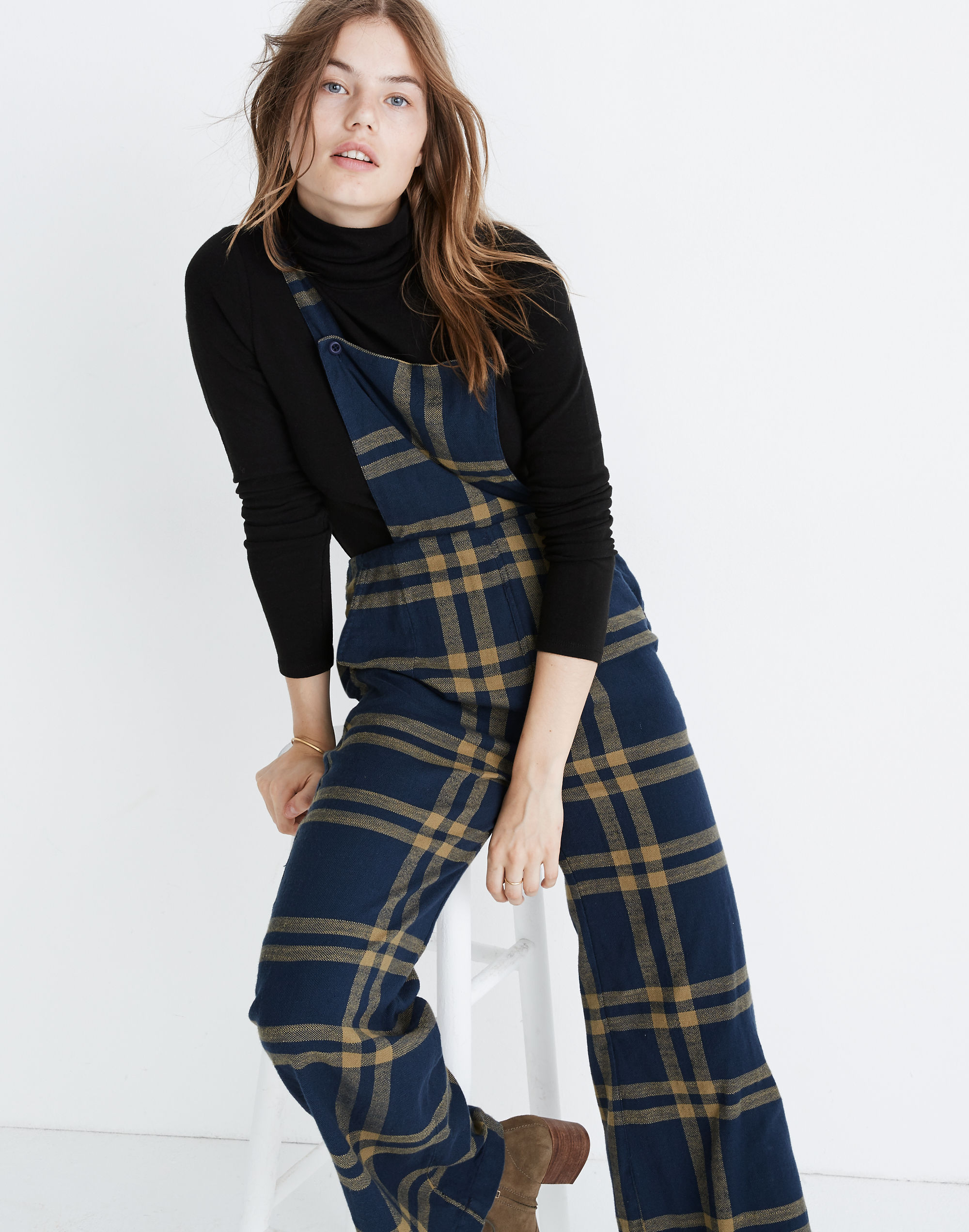 Ace&amp;Jig&trade; Auggie Plaid Overalls