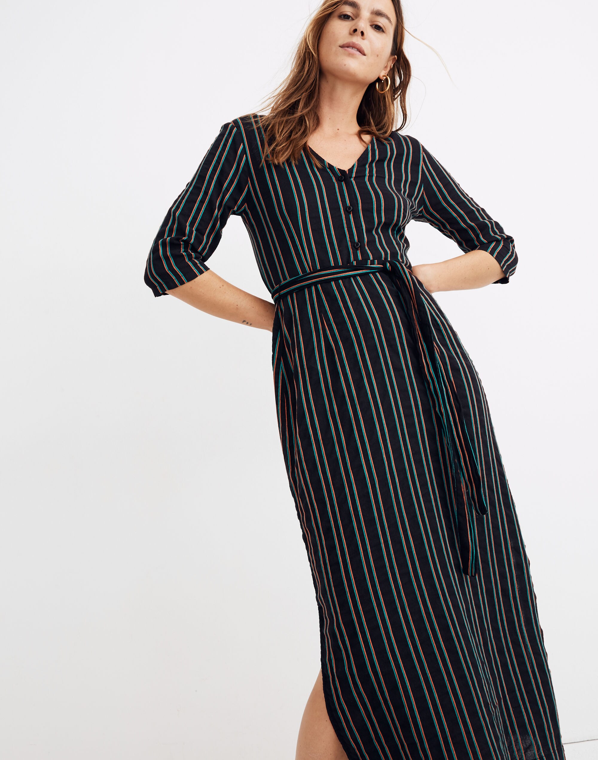 Ace&amp;Jig&trade; Ryan Tie-Waist Maxi Dress