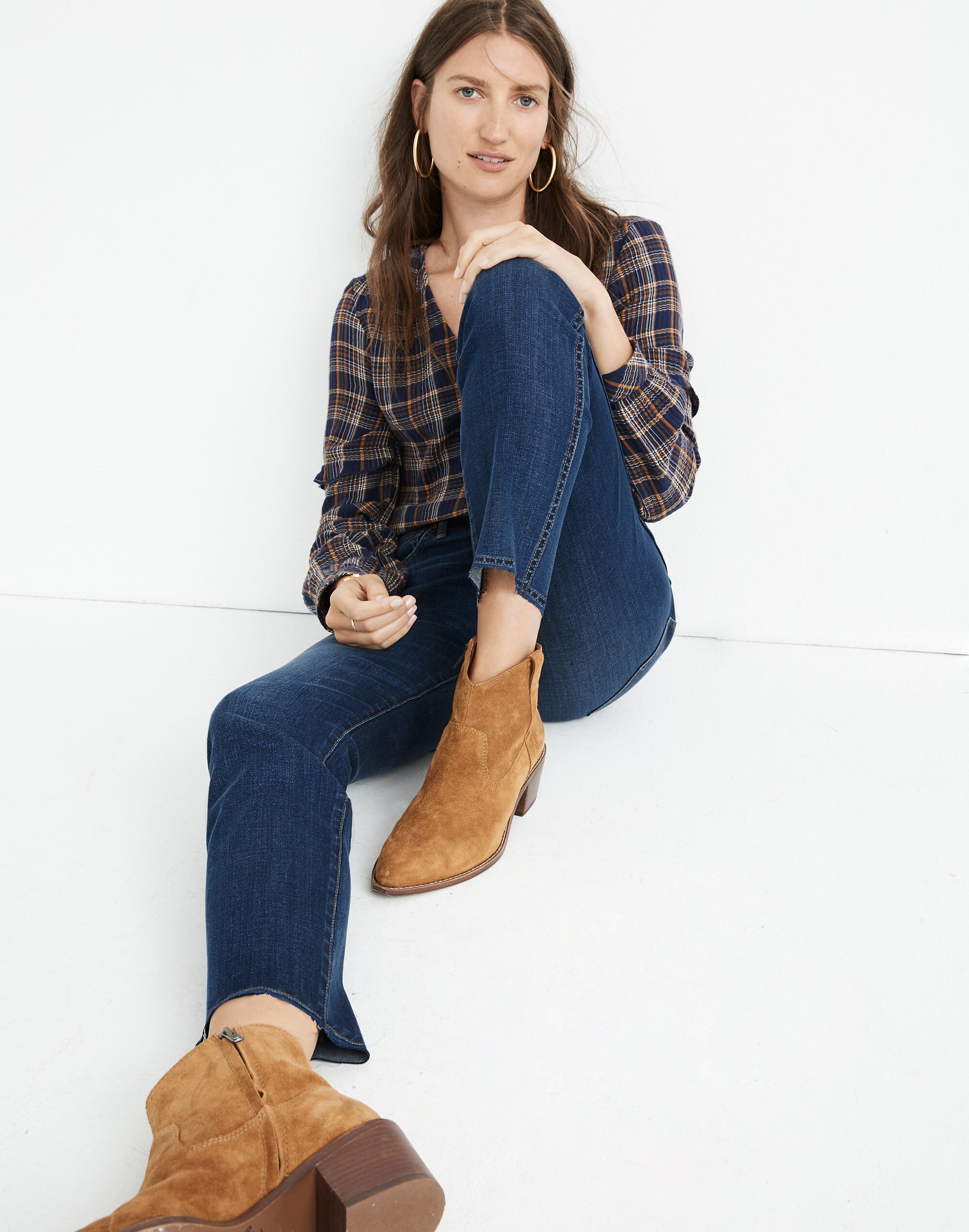 Stovepipe Jeans in Fairdale Wash: TENCEL&trade; Denim Edition in null image 2