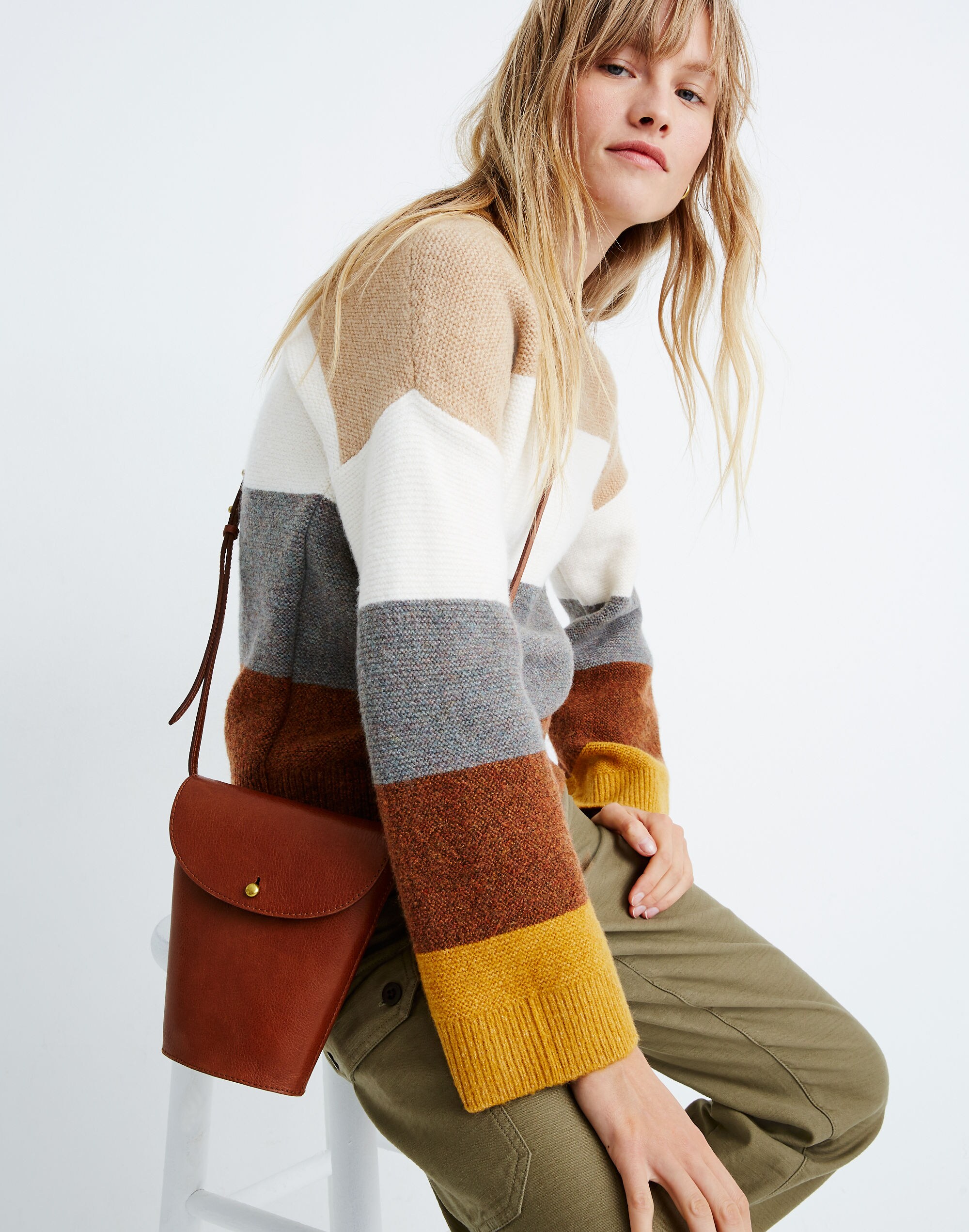 The Memphis Crossbody Bag in Leather