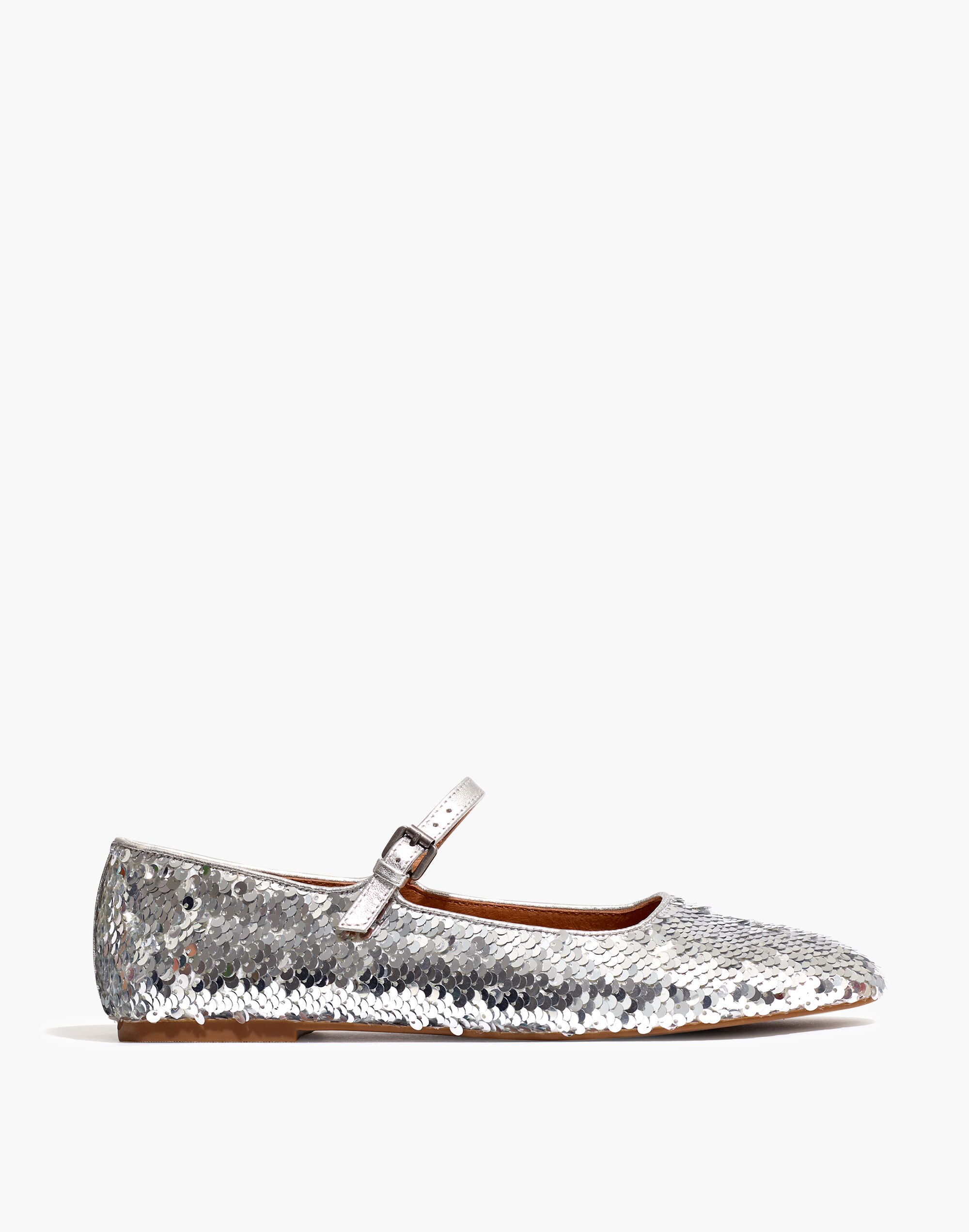 The Joy Mary Jane Flat in Sequin