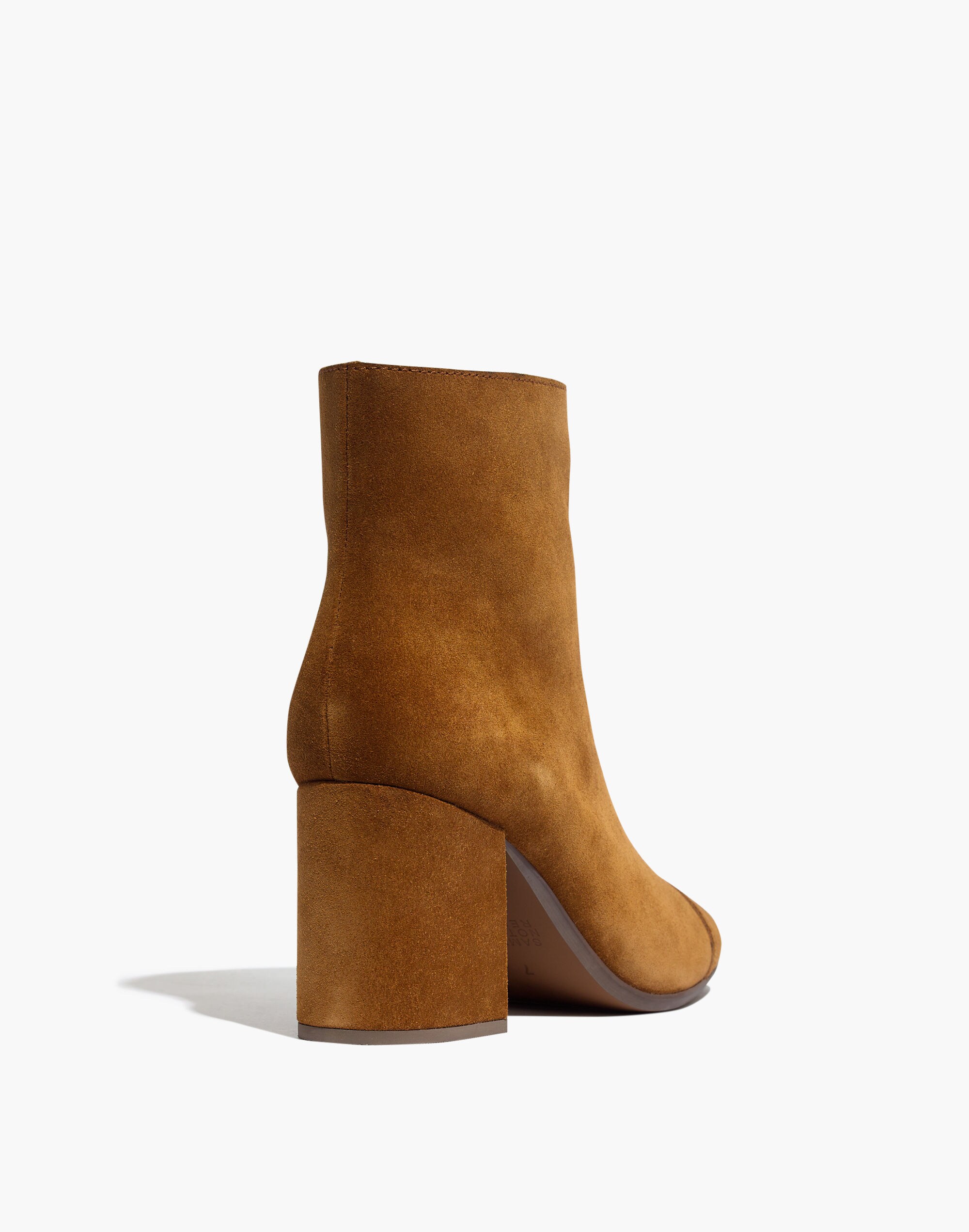 The Amalia Zip Boot in Suede