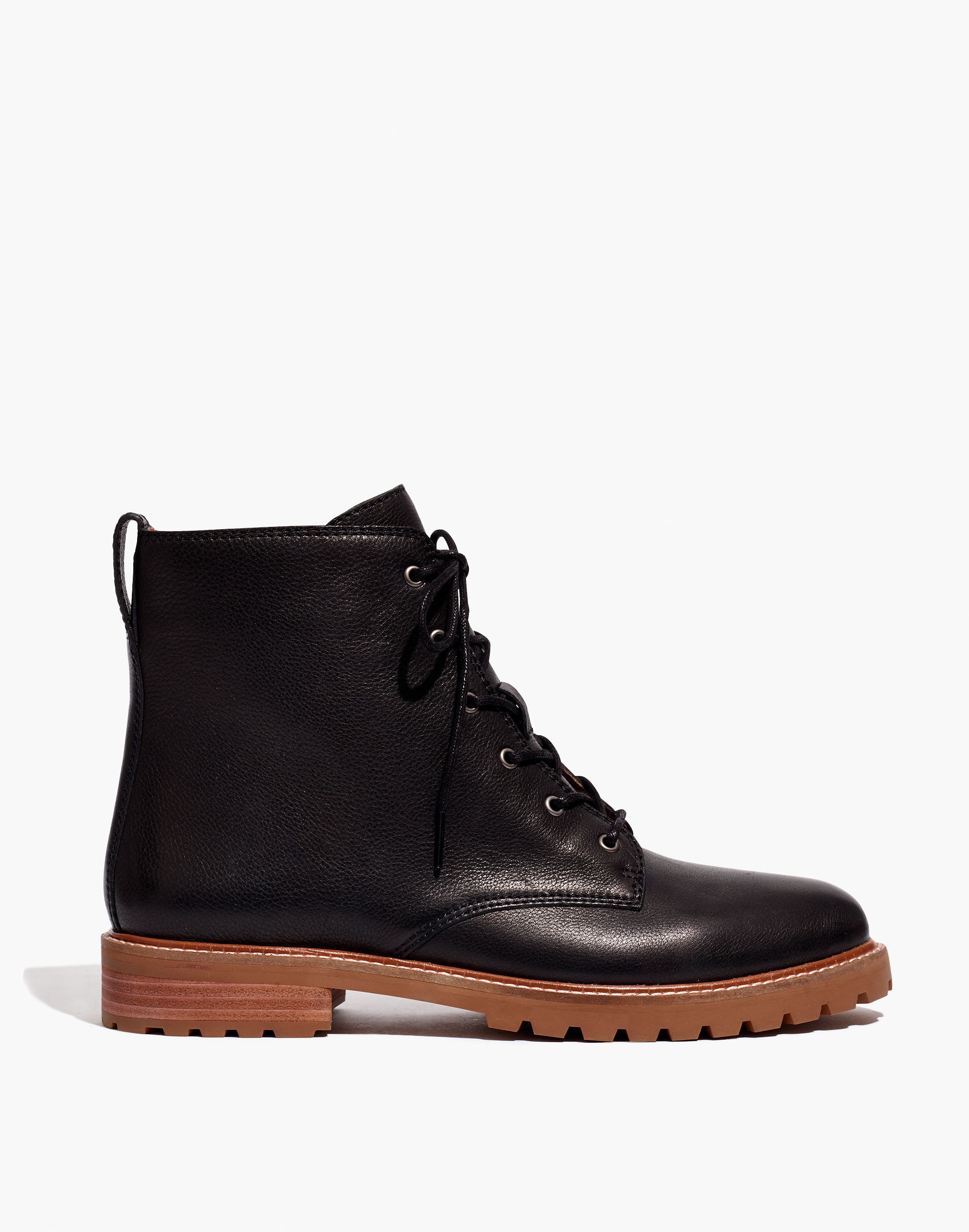 The Clair Lace-Up Boot in Leather