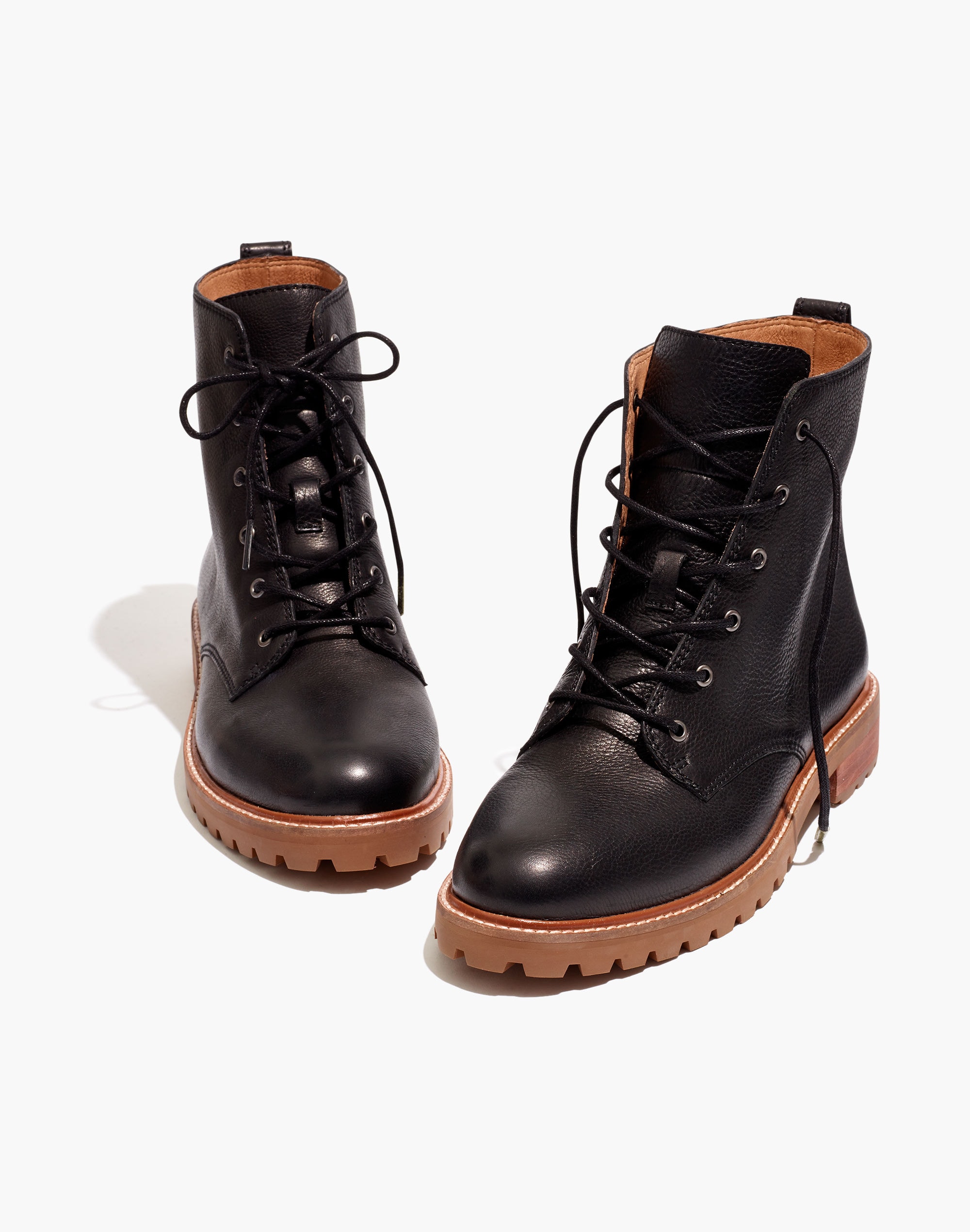 The Clair Lace-Up Boot in Leather